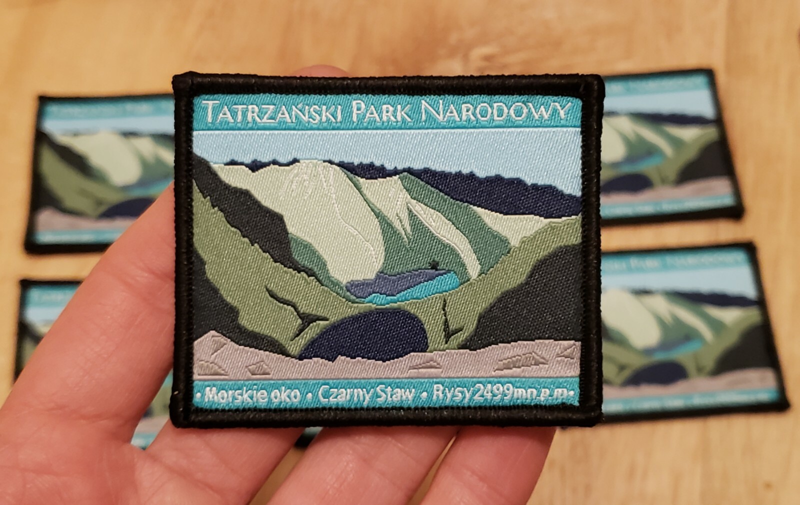 Tatry National Park Poland patch – Tatrzanski Park Narodowy naszywka