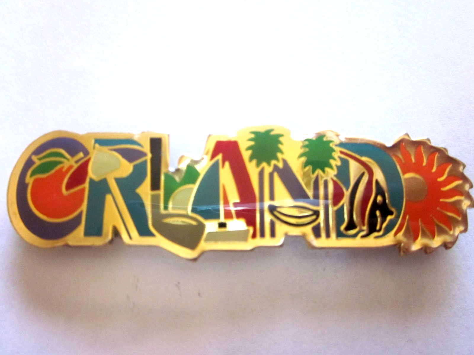 ORLANDO Metal Magnet Collectible
