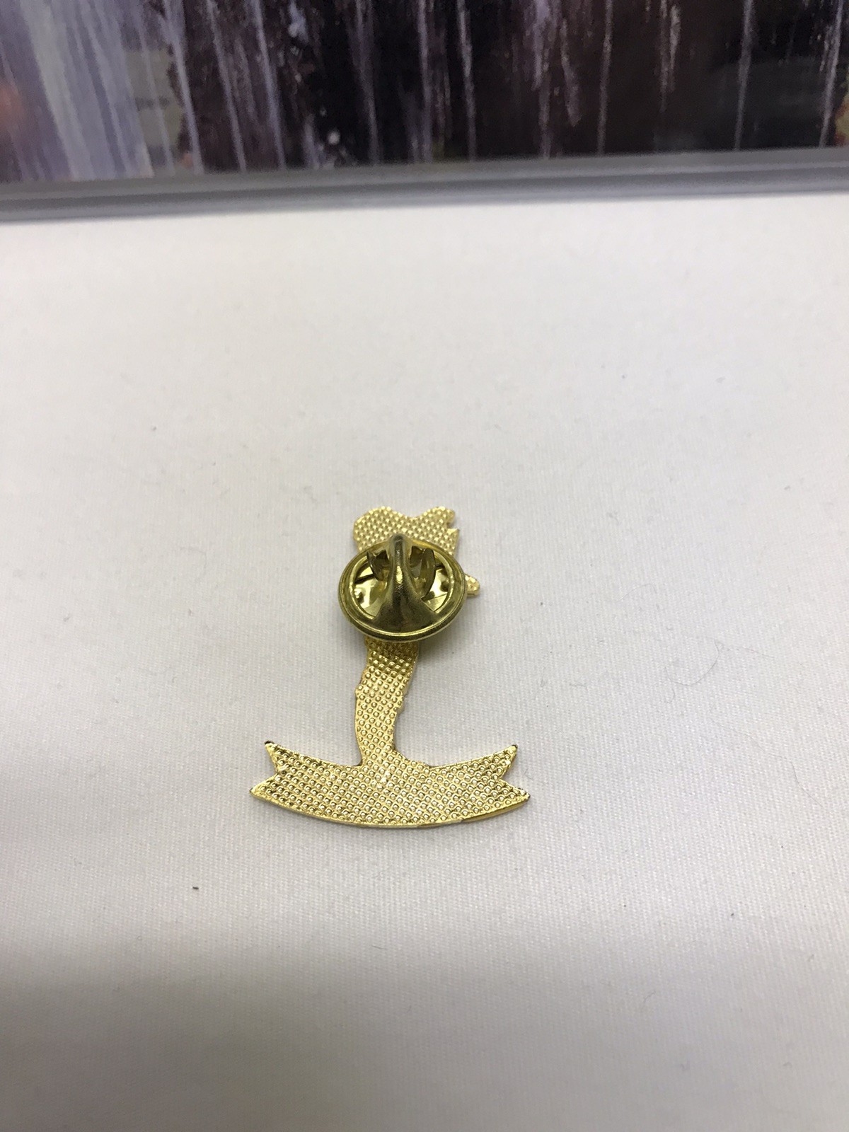 1995 Boy With The Boot 100th Ann Pin + PC Washington Park Fountain Sandusky Ohio