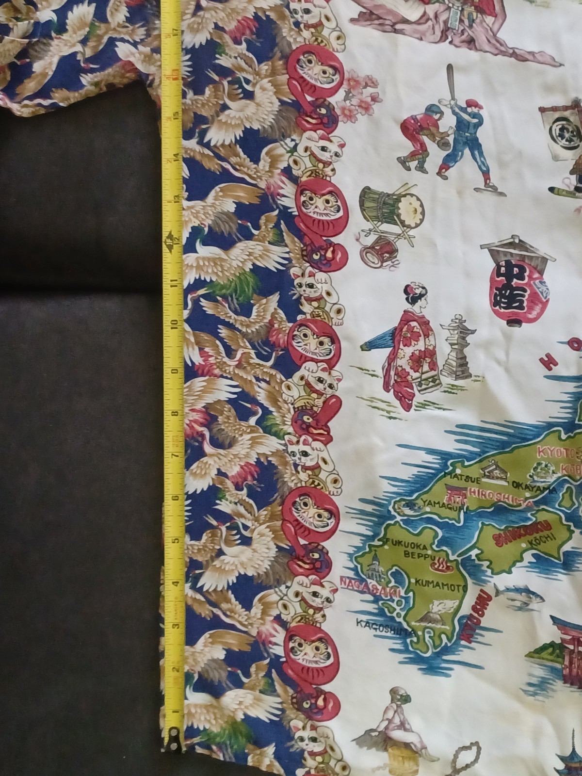 Vintage Reyn Spooner ALL THINGS JAPAN Hawaiian Shirt Size Large Great Condition!
