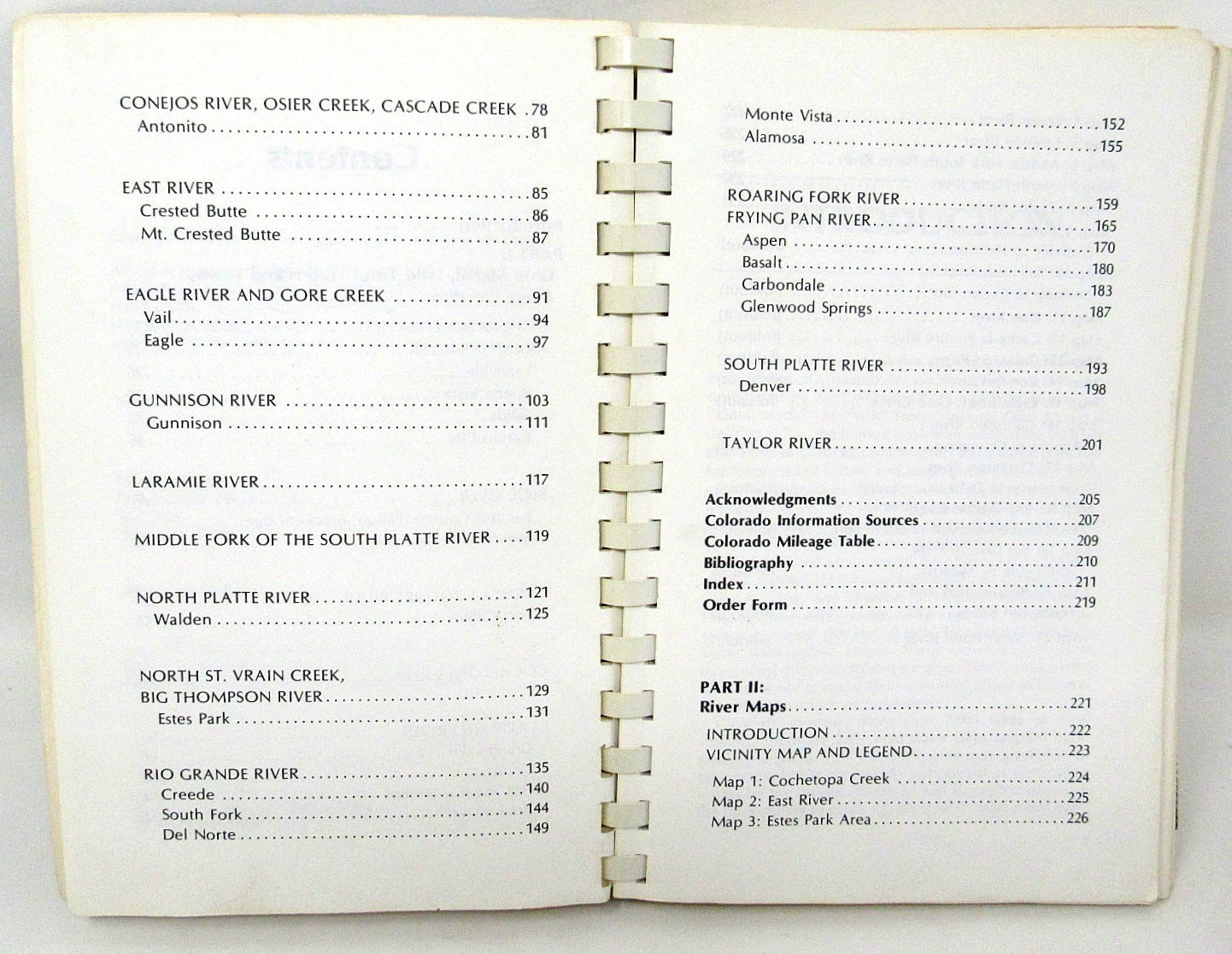 The Colorado Angling Guide Book Stream Stalker 1st Edition 1985 20 Fold Out Maps