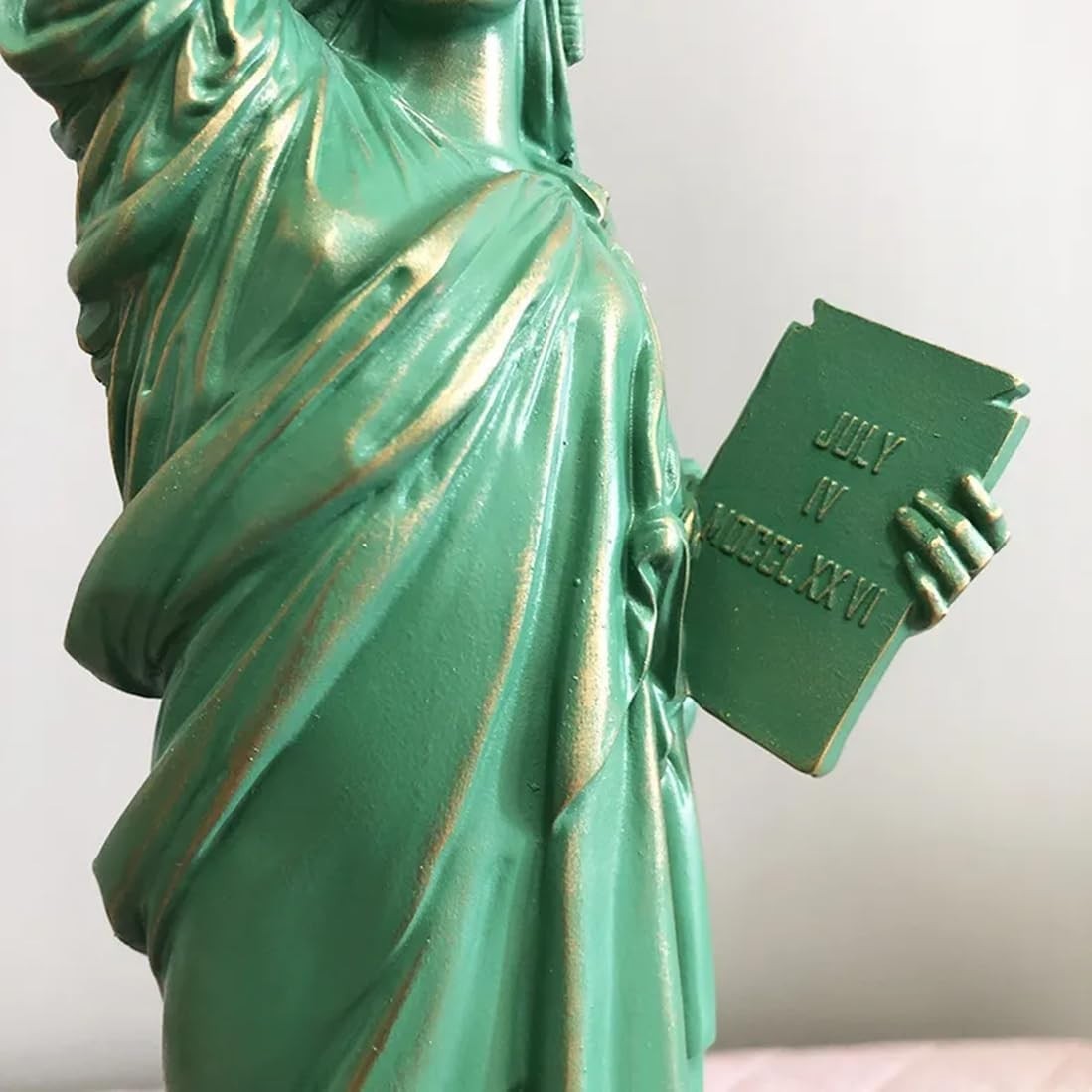 15″ Statue of Liberty Replica – Large New York City Model Green Resin NYC Statue