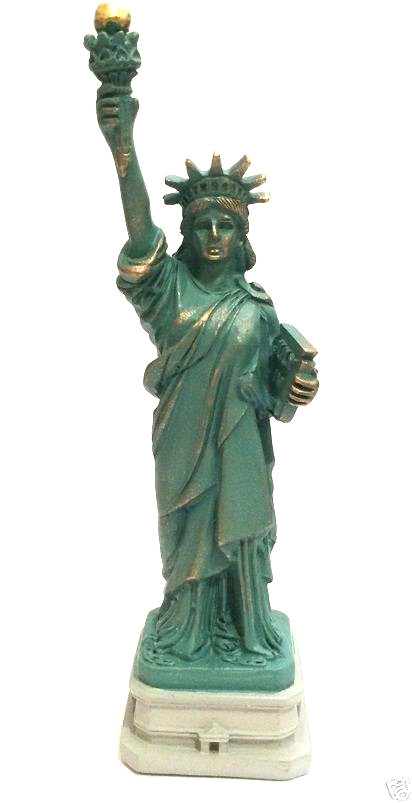 5 inch Statue of Liberty Replica, Figurine, Souvenir from New York City 5″ Tall