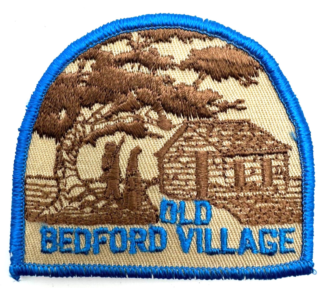 Old Bedford Village Pennsylvania Historic Site Embroidered Souvenir Travel Patch