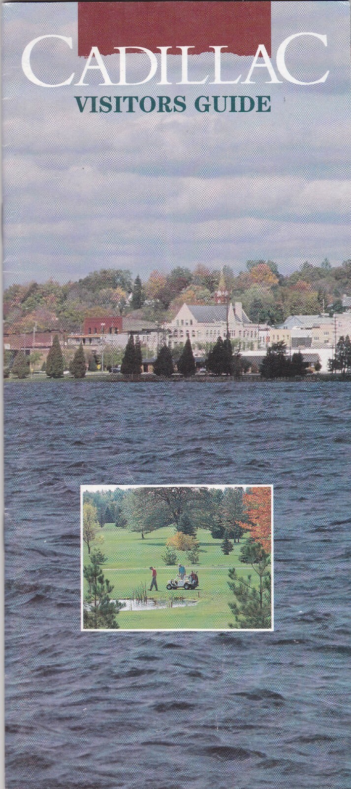 1995 Cadillac Michigan Business Directory & Guide Brochure