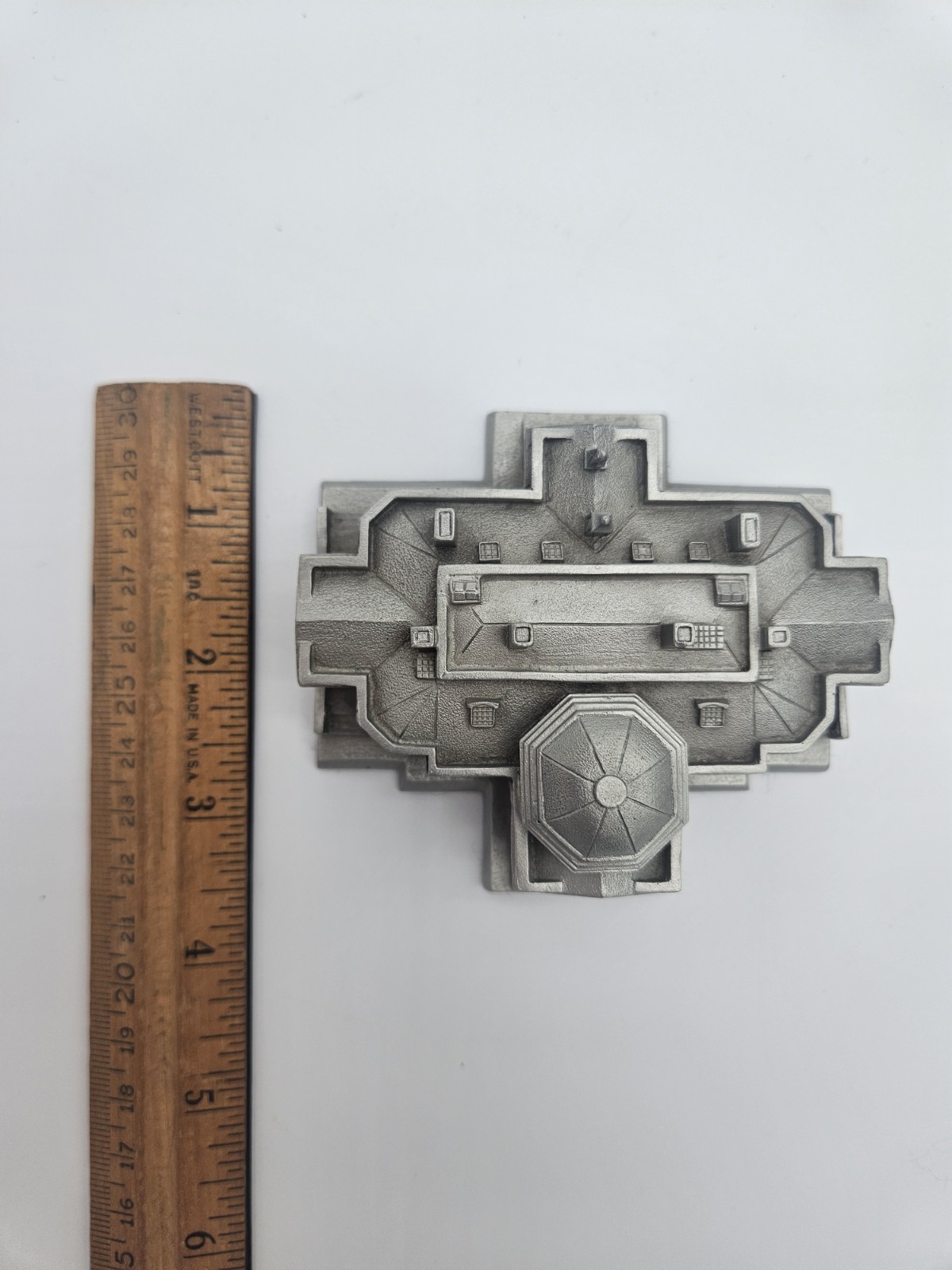 Vintage Bates and Klinke Monticello Thomas Jefferson Pewter Miniature