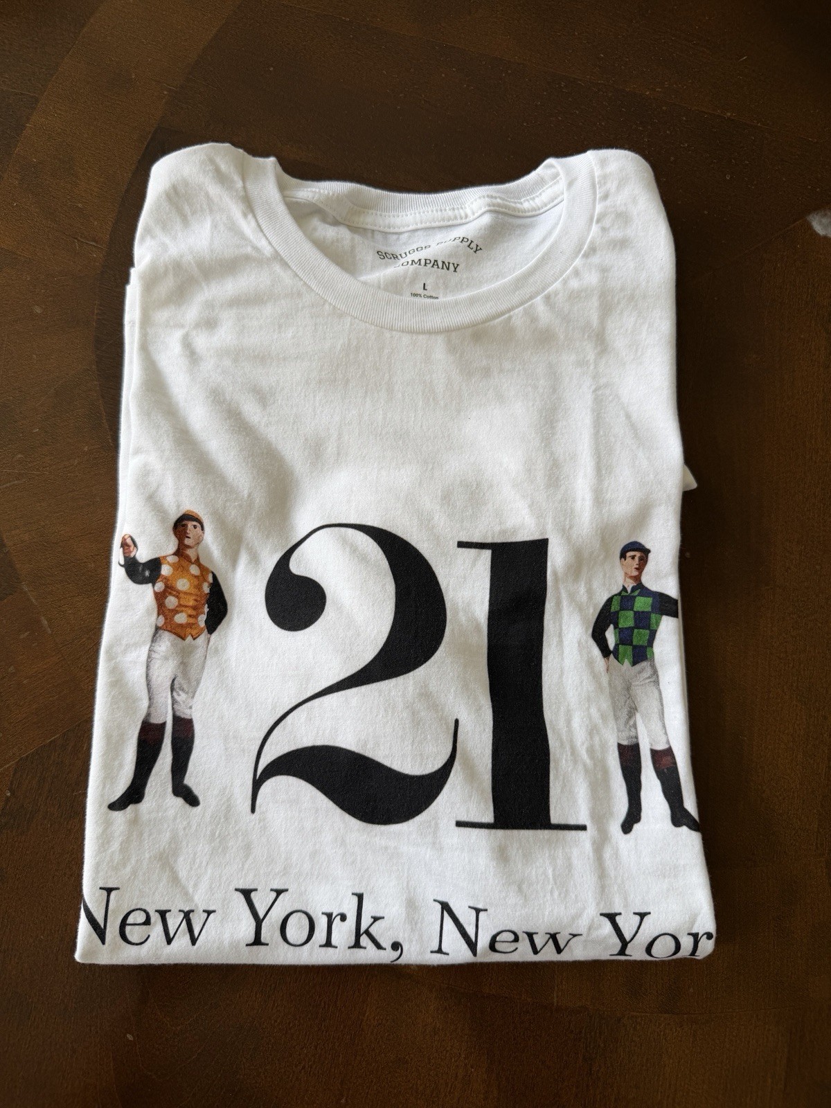 Historic 21 Club New York City, T-shirt – New Large