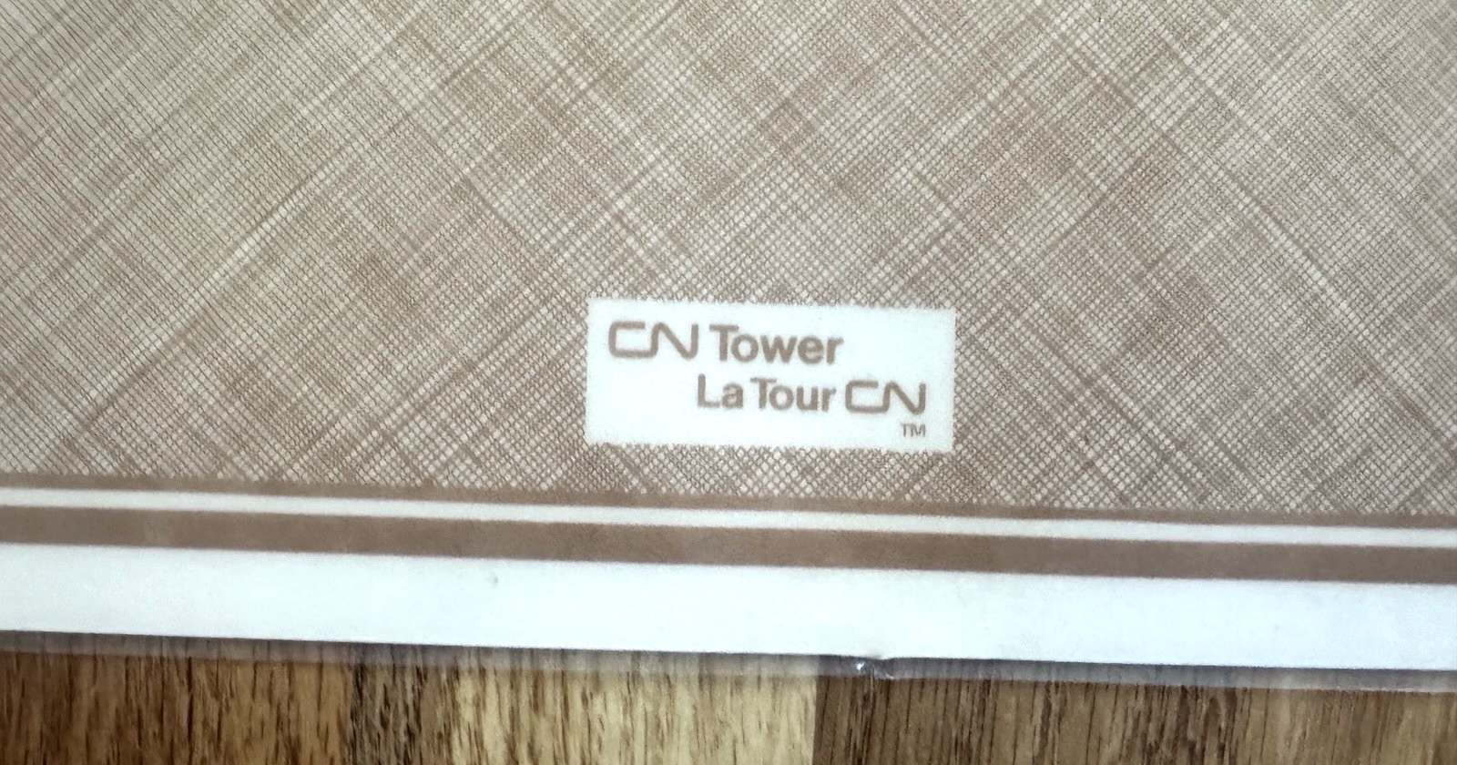 2 LANDMARK PHOTO PLACEMATS FROM TORONTO,CANADA~CASA LOMA & CN TOWER 1979