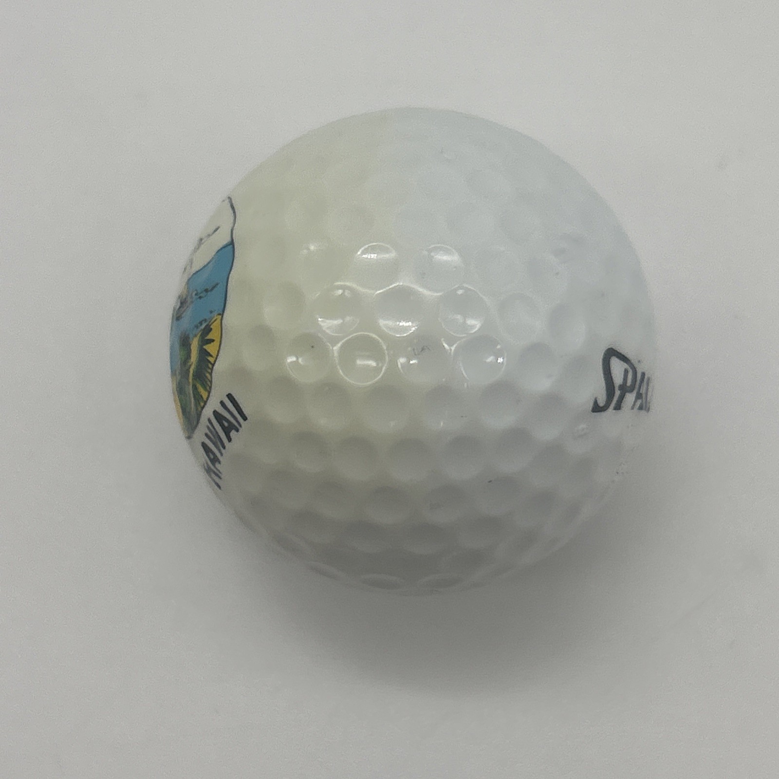 Qty 4 Spalding Golf Balls Hawaii Pineapple/Aloha Shirt/Golf Clubs/Scenic