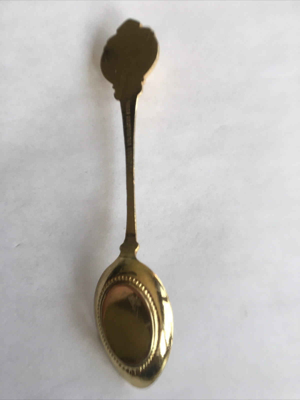 Vintage Souvenir Spoon US Collectible Quincy Illinois Dogwood