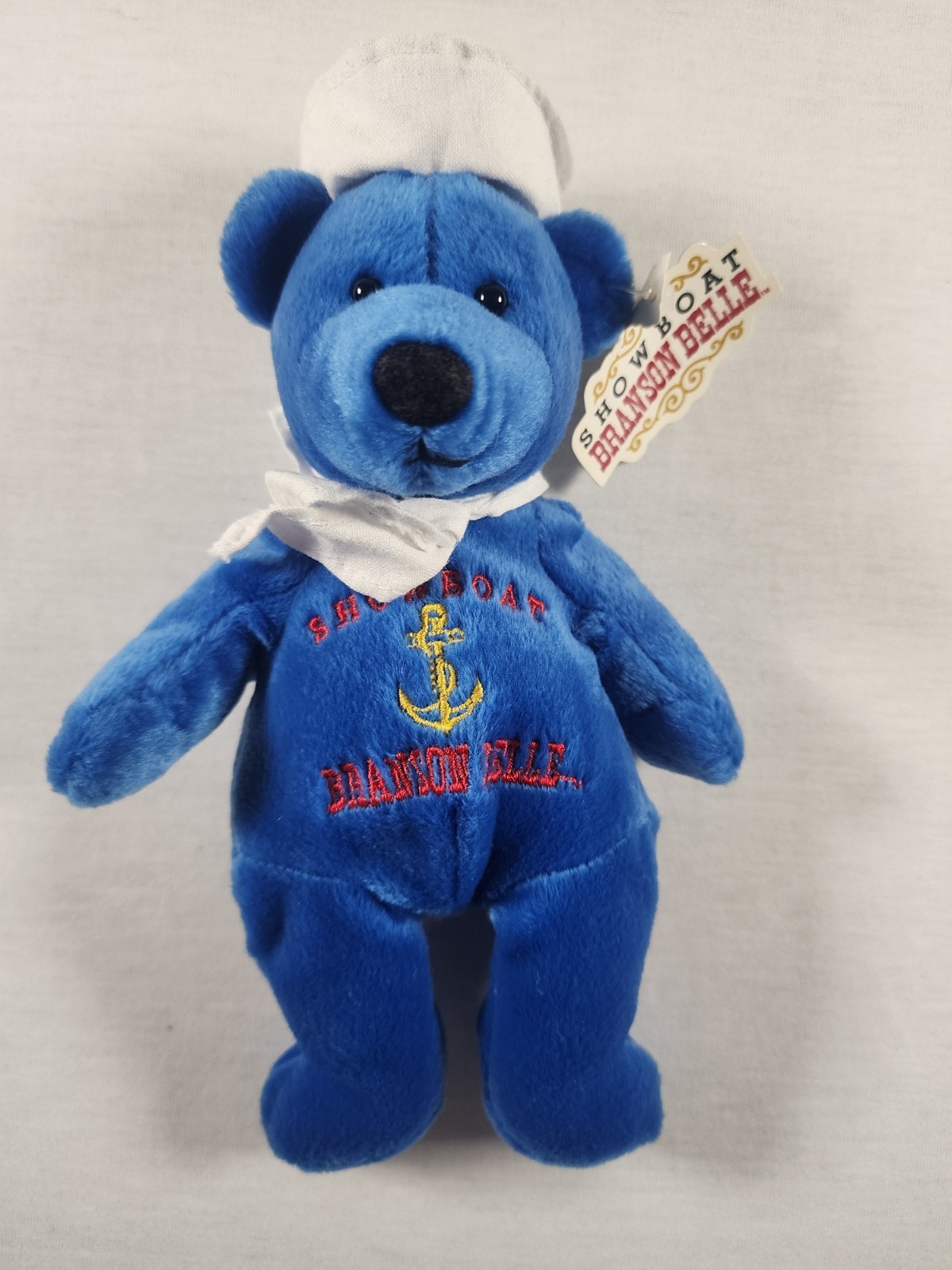 Branson Belle Showboat NWT Beanie Plush Bear Tourist Souvenir Childs Gift 9in