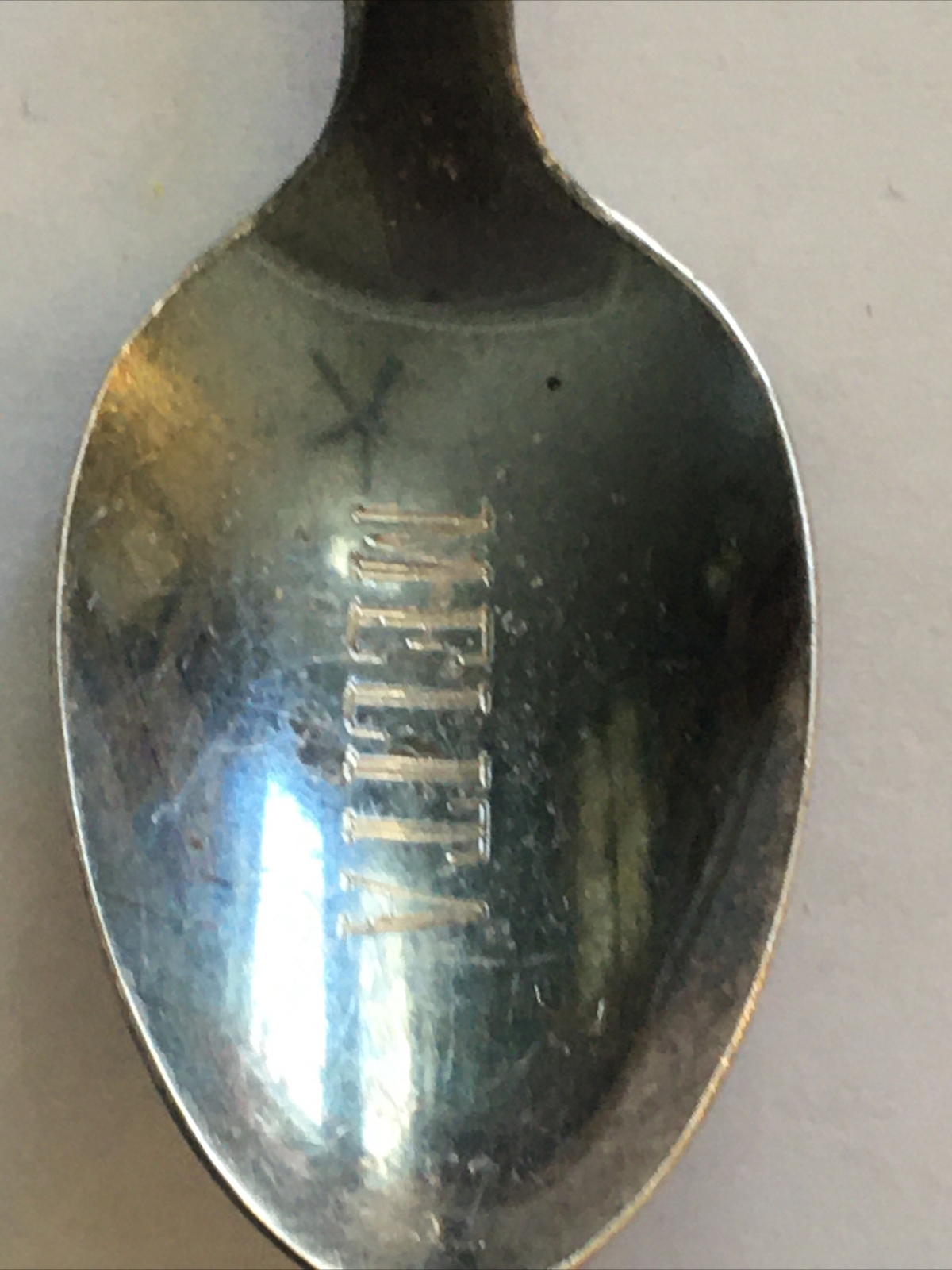 Vintage Souvenir Spoon Collectible. Manitoba 1870-1970 Melita Canada