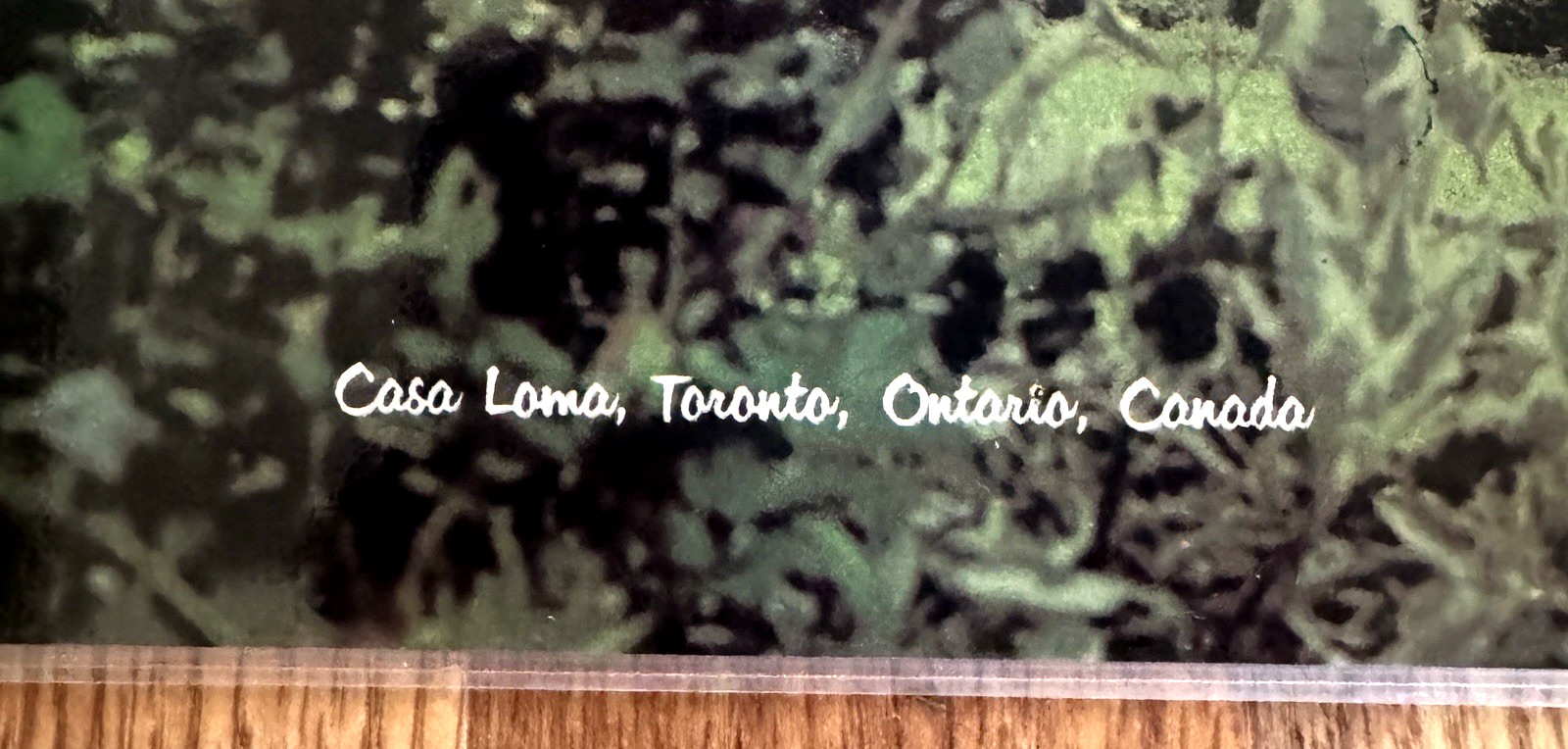 2 LANDMARK PHOTO PLACEMATS FROM TORONTO,CANADA~CASA LOMA & CN TOWER 1979