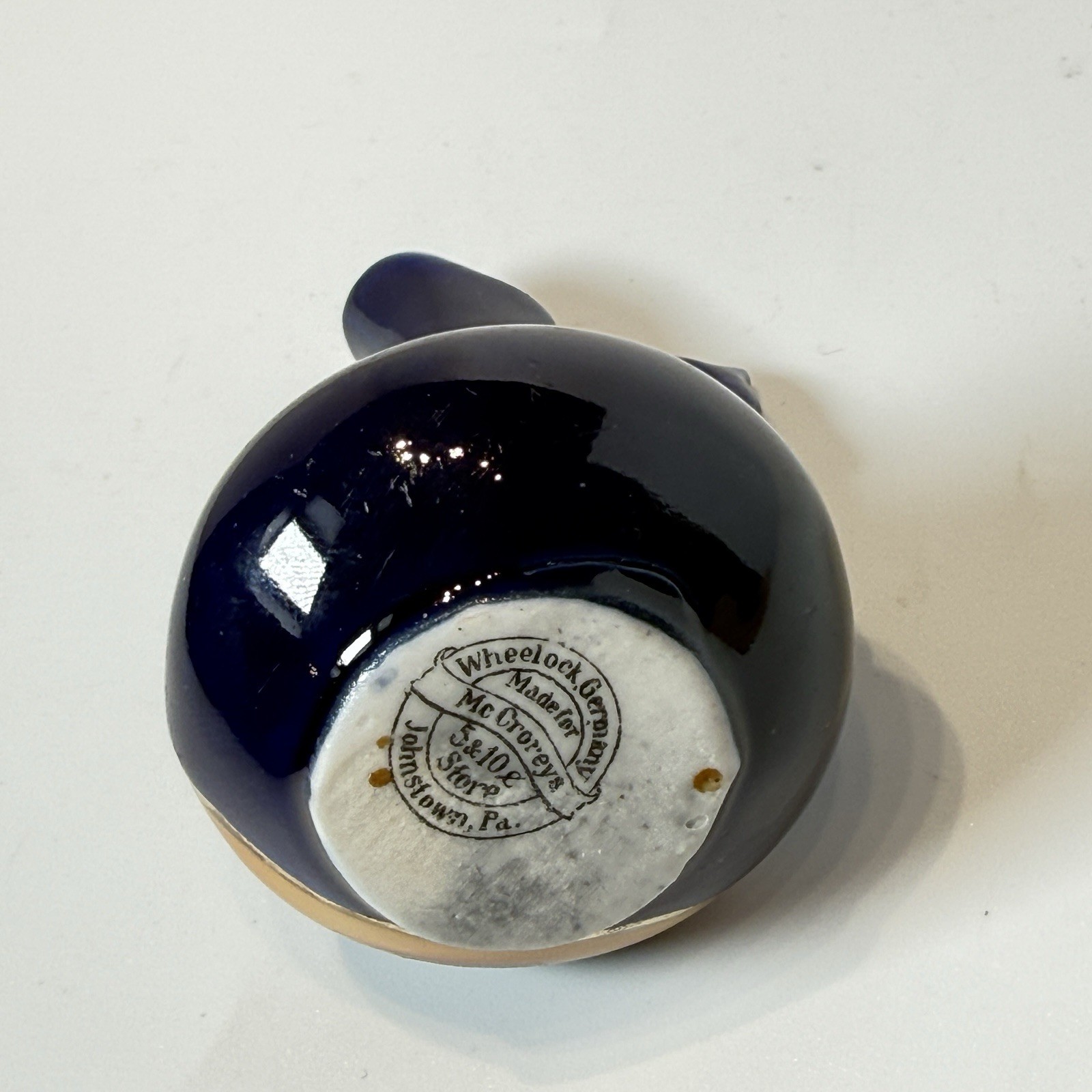 JOHNSTOWN PA Pennsylvania Antique HIGH SCHOOL Souvenir TRINKET VASE