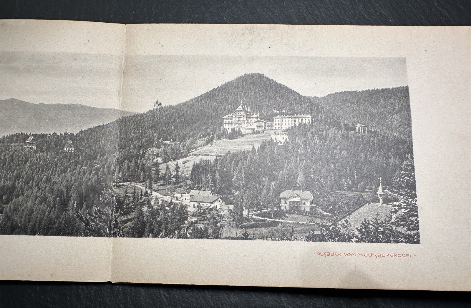 ERINNERUNG AN DER SEMMERING MEMORY OF THE SEMMERING, AUSTRIA IMAGE BOOK H362