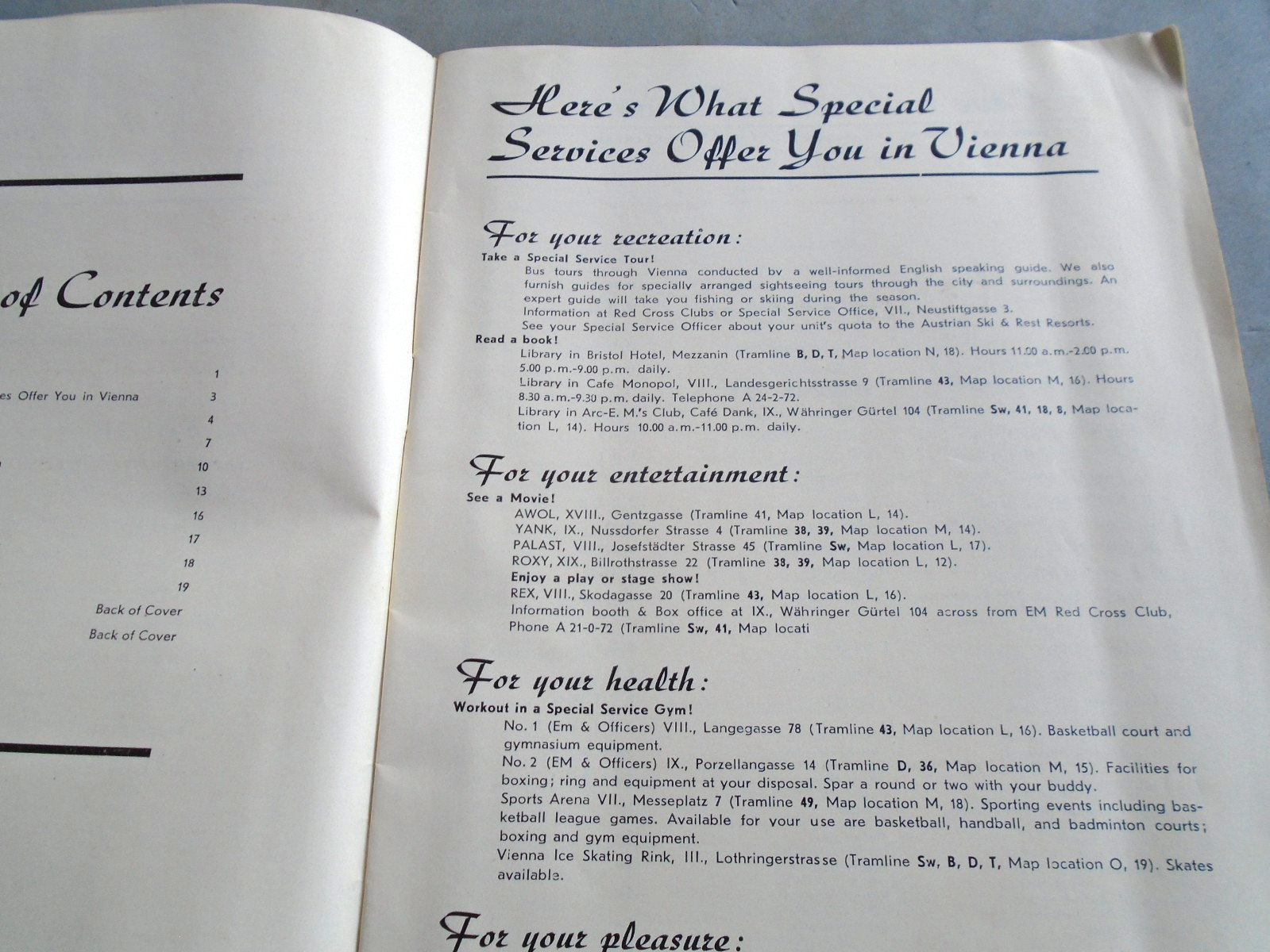 Special Forces Austria map and guide to Vienna