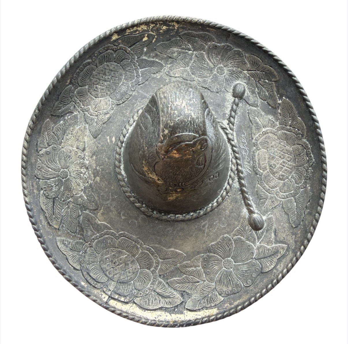 1935 San Diego California Pacific Exposition Sombrero Trinket Dish Ashtray Japan