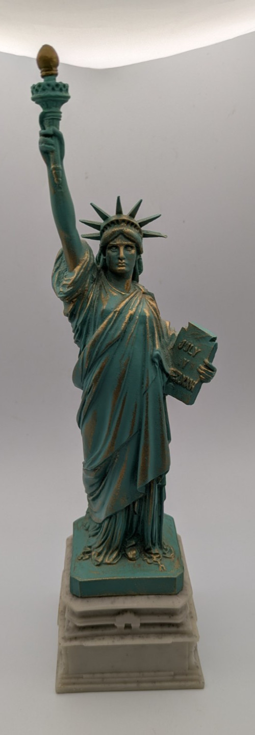 Colbar Art Statue of Liberty Artist Wang Ji Da Limited Edition Serial Numbered
