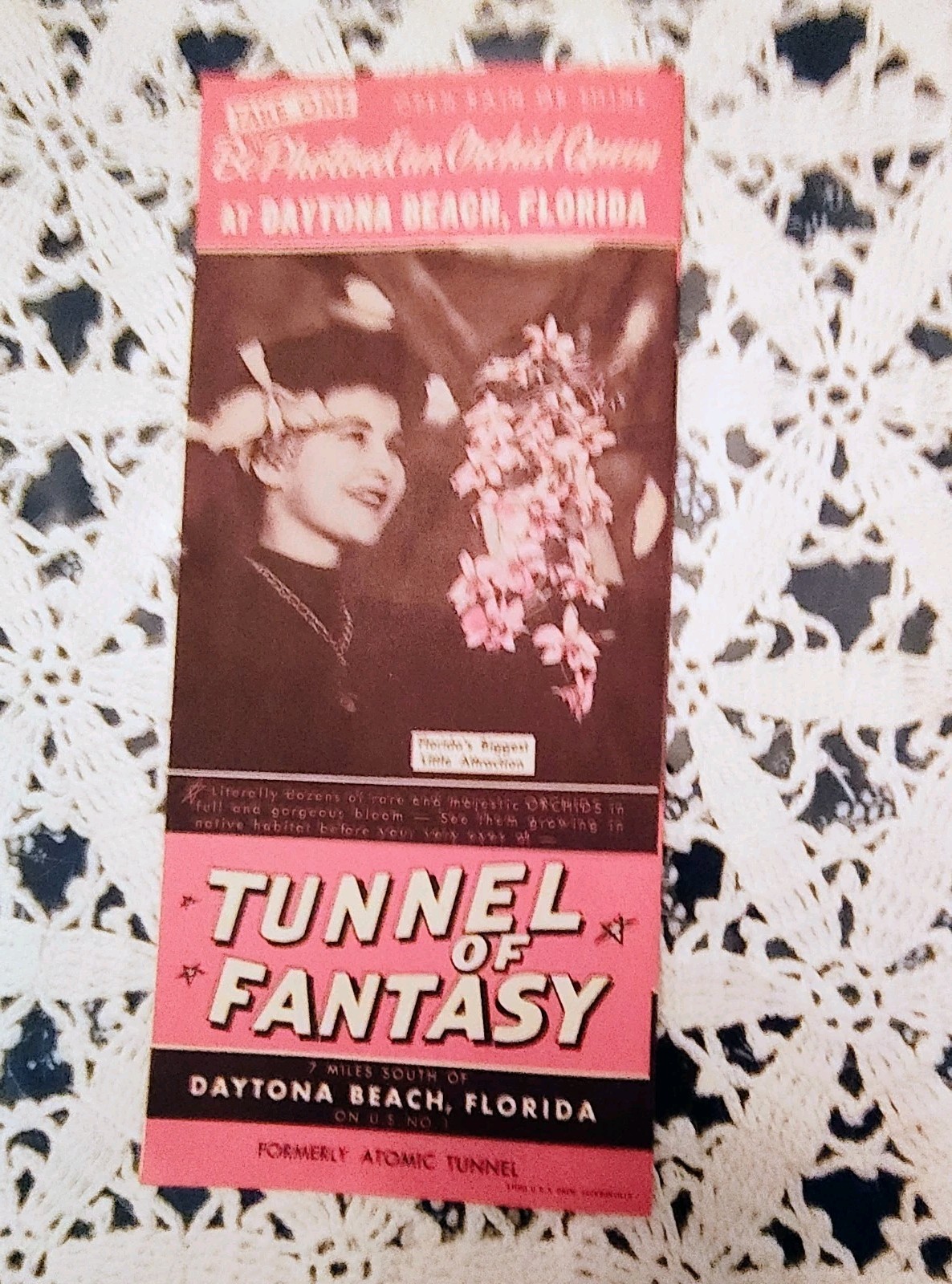 Vintage Florida Attraction Brochure Tunnel Of Fantasy Daytona Beach