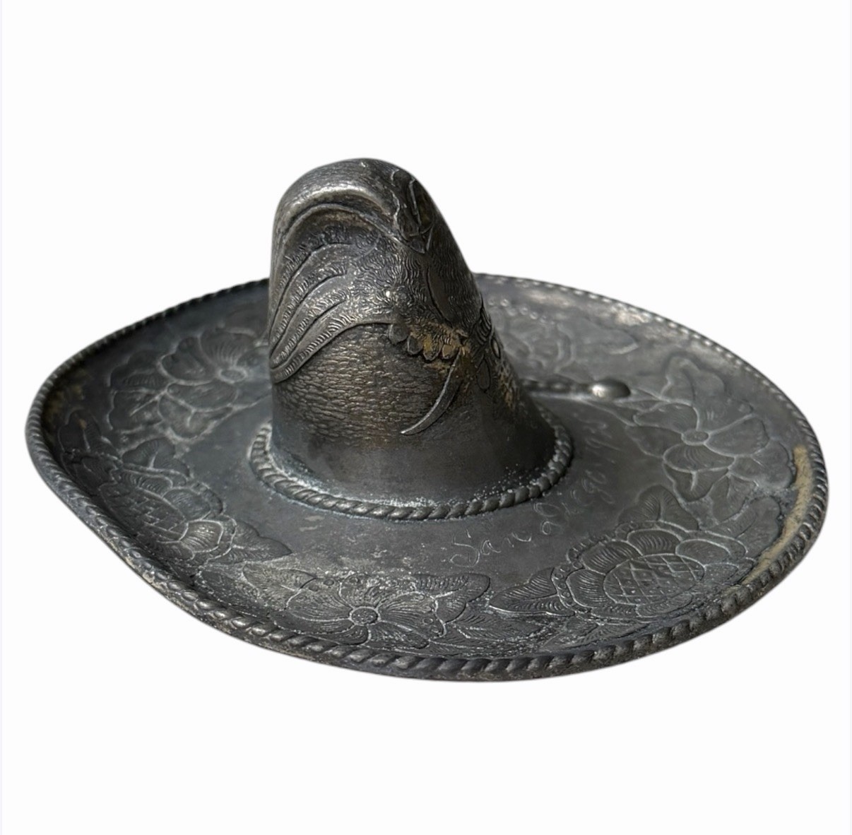 1935 San Diego California Pacific Exposition Sombrero Trinket Dish Ashtray Japan