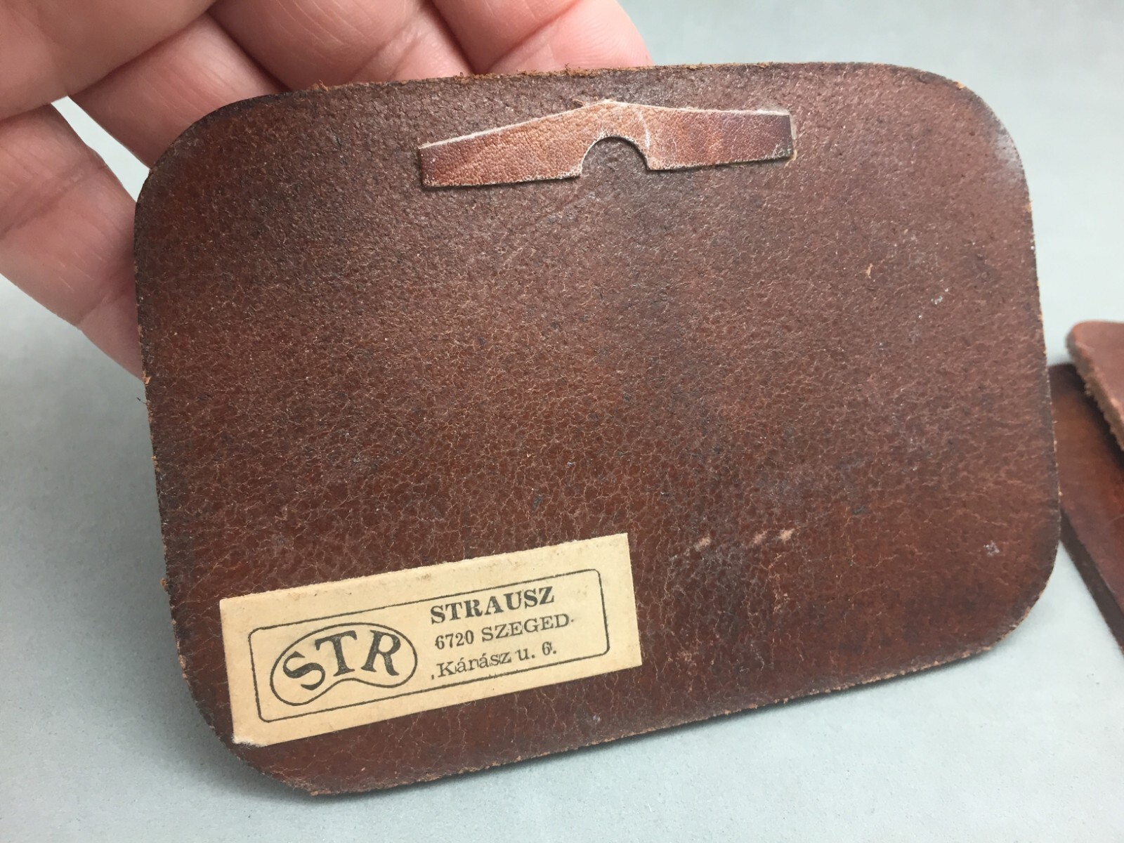 Souvenir Szeged Budapest Hungary Tooled Leather Jewish Quarter Ghetto Cathedral