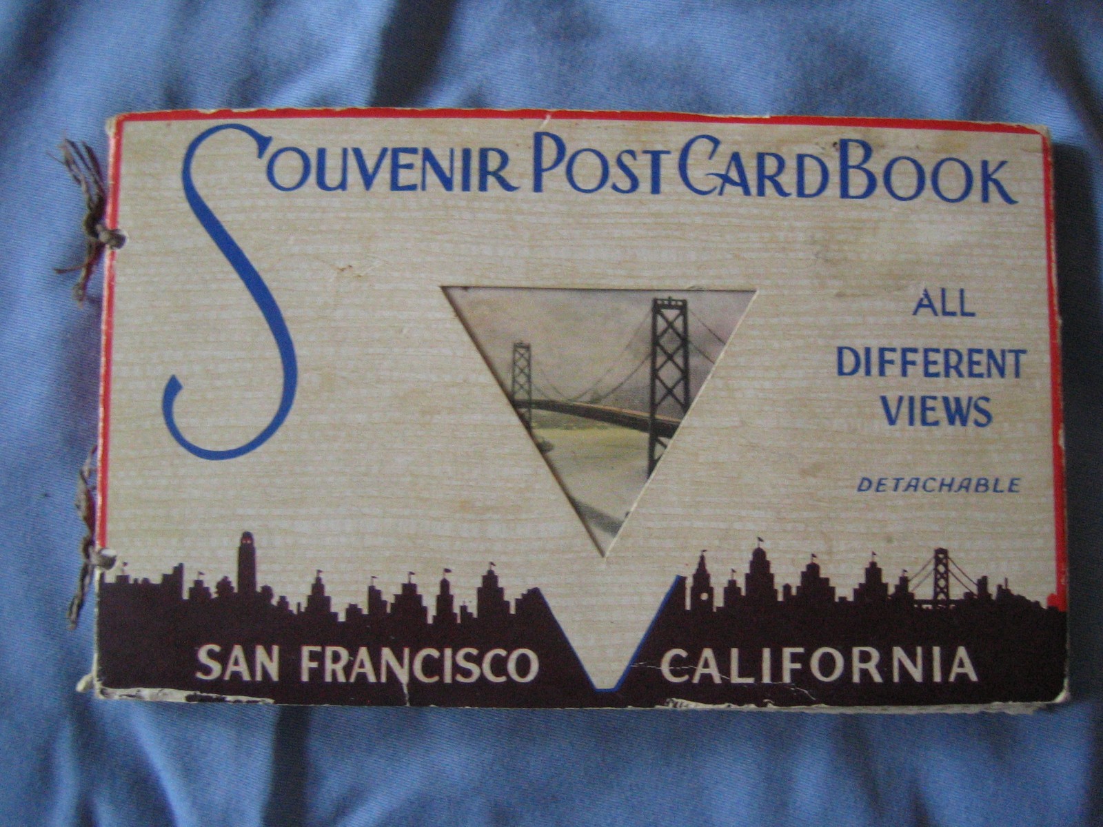 1940s San Francisco Detachable Postcard Booklet 20+ Cards GREAT Condition