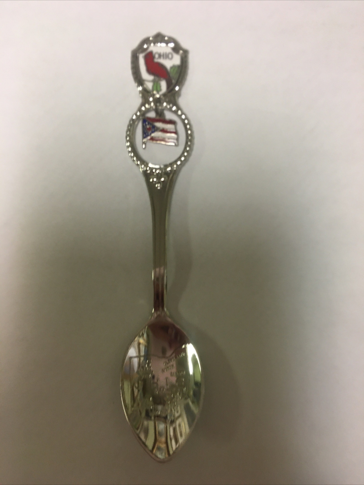 Ohio Flag Vintage Souvenir Spoon Collectible