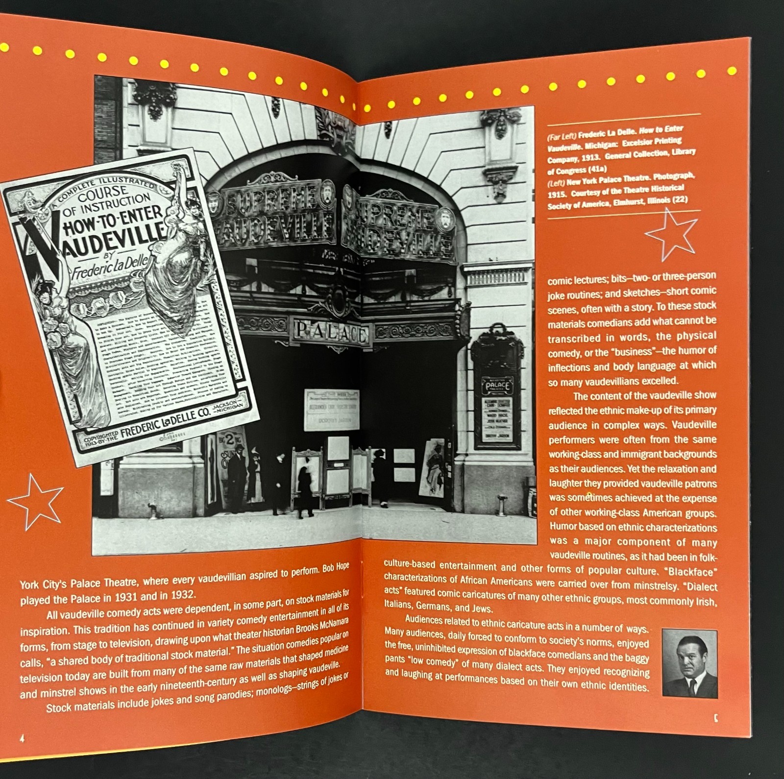 1990s Bob Hope American Variety Exhibition Jefferson Bldg Washington DC Booklet