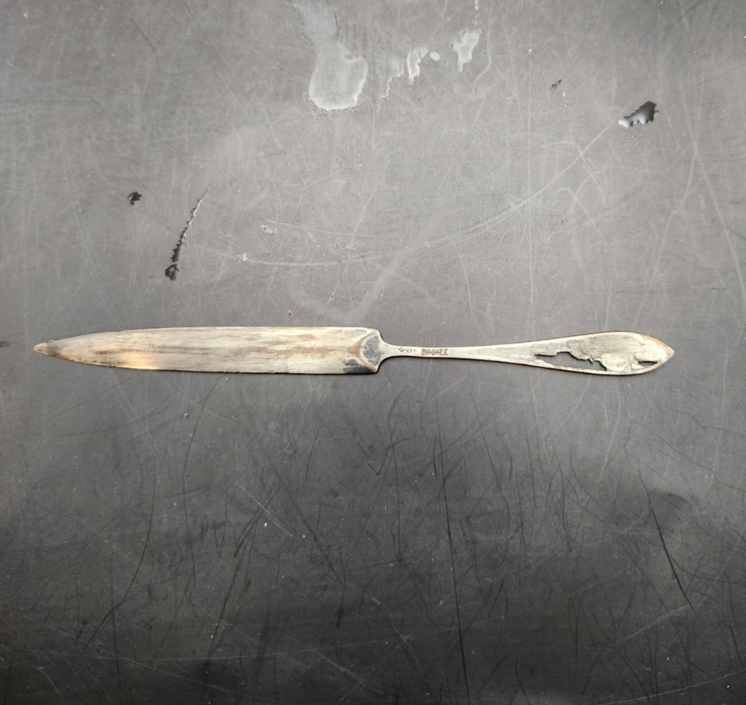 Antique 5.5″ Pikes Peak Steel Pier Souvenir Letter Opener
