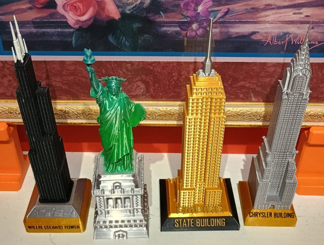 statue of liberty, 11-1/2-inches tall