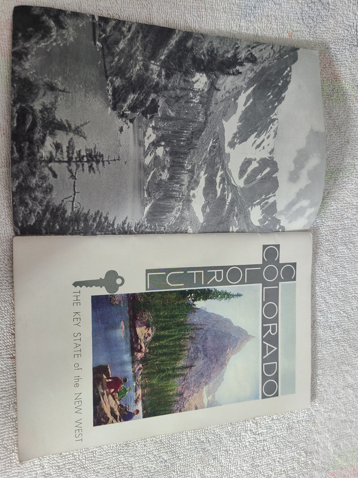 Colorful Colorado Vintage Photo Travel Guide Booklet Brochure 1930s