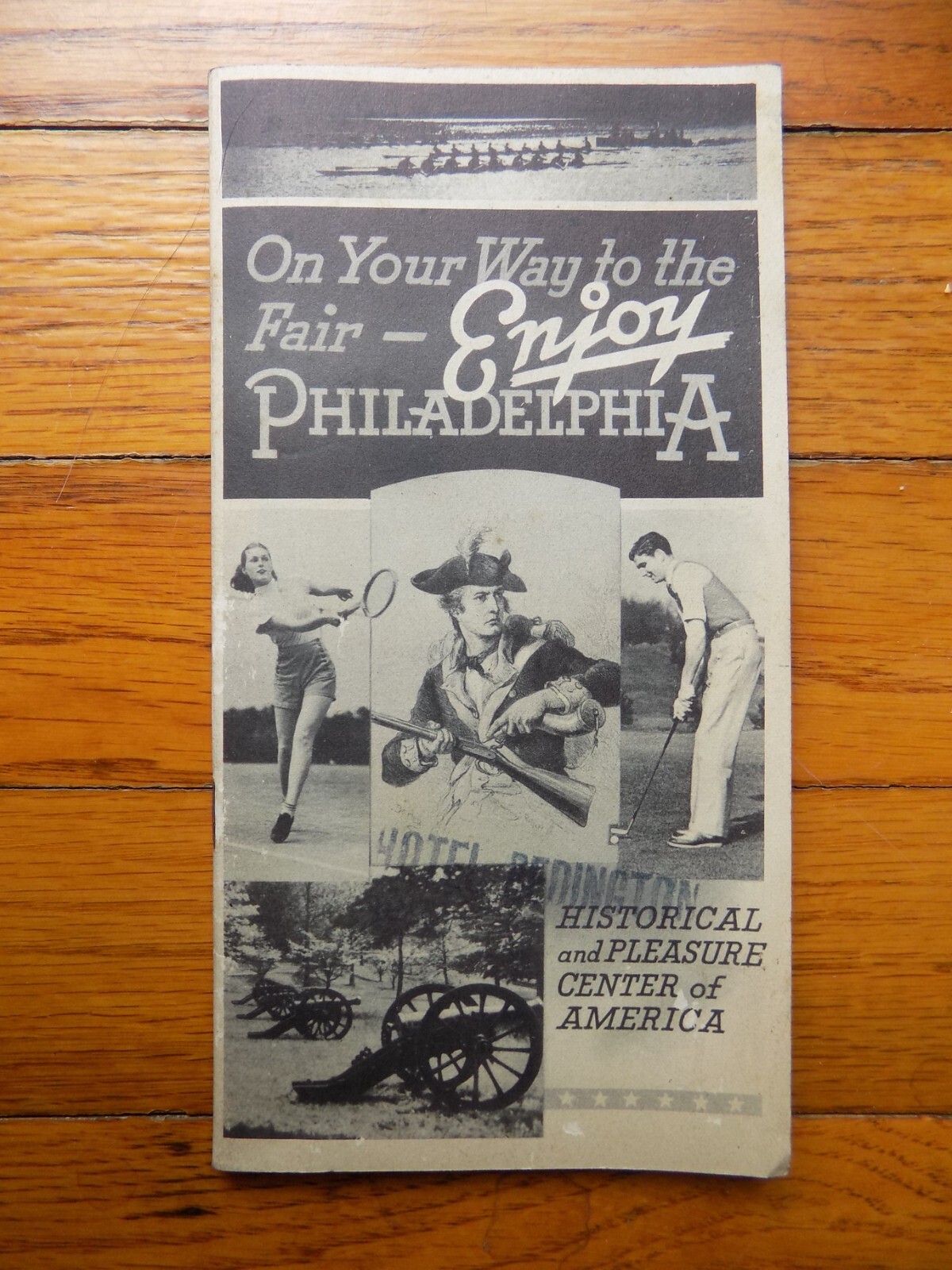 1939 Philadelphia PA World’s Fair Vintage Travel Tourist Booklet Sports Museums