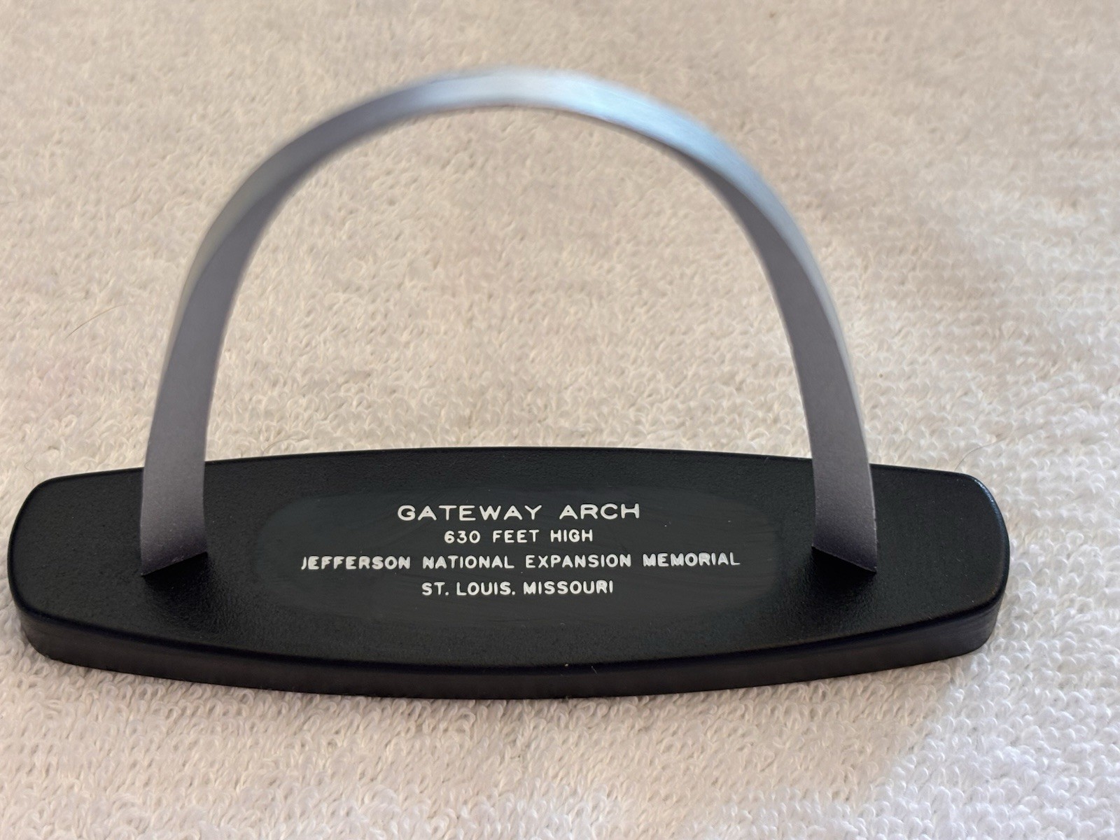 Vintage St. Louis Jefferson National Expansion Memorial Gateway Arch Model