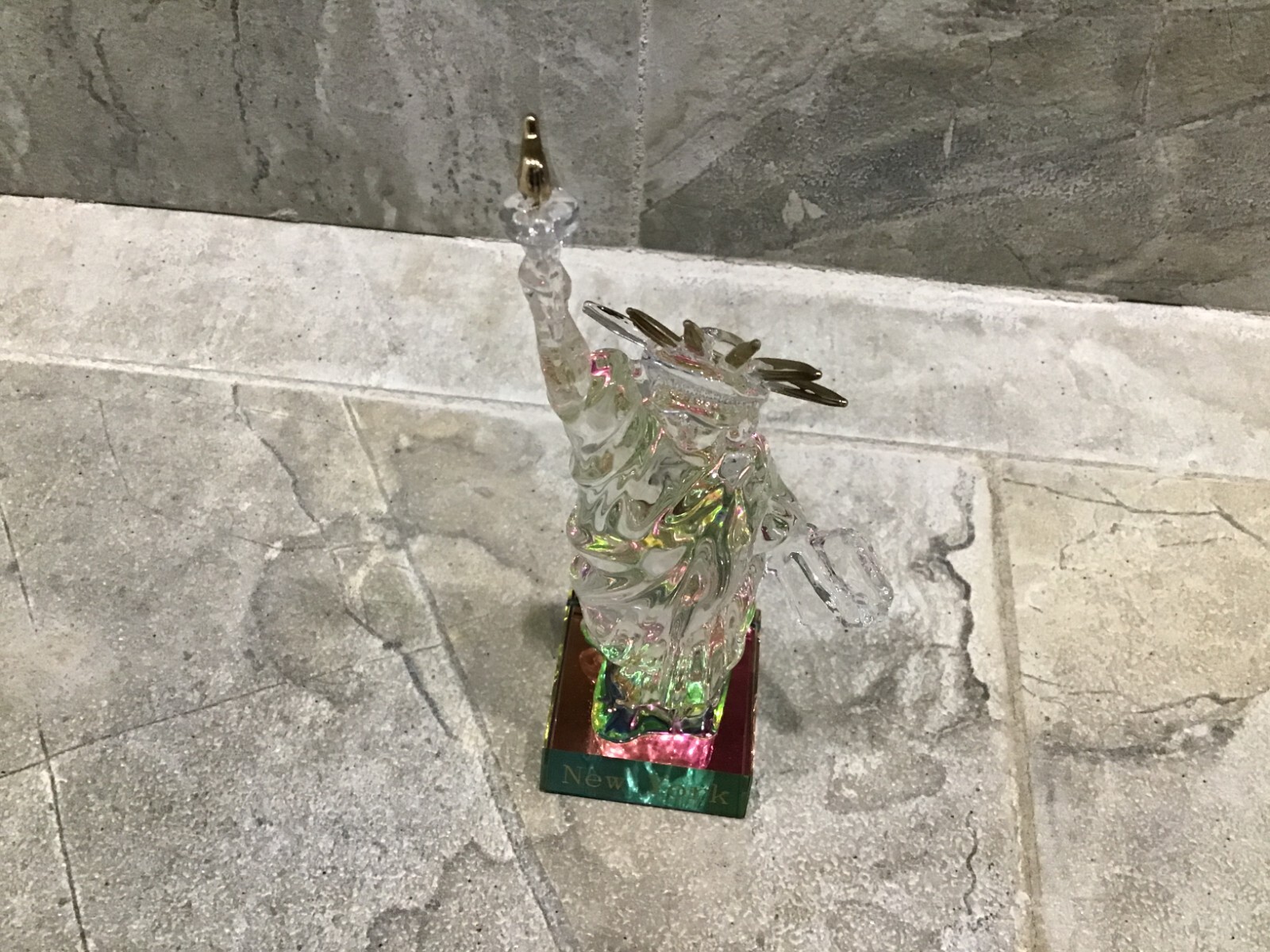 Custom Crystal Statue Of Liberty from New York City approx 7.5″ 3182504192966