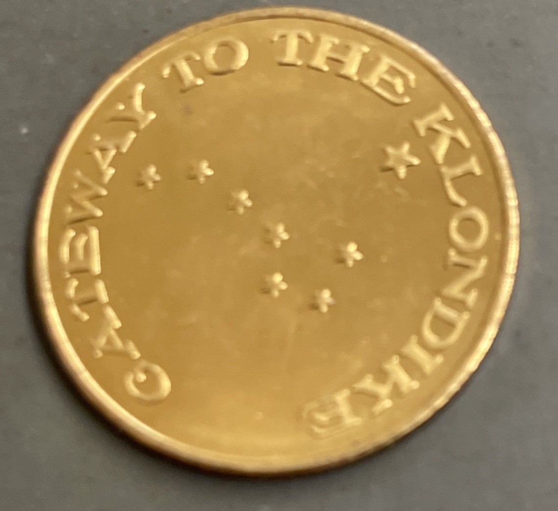1898 SKAGWAY ALASKA UNCIRCULATED MEDAL GATEWAY TO THE KLONDIKE