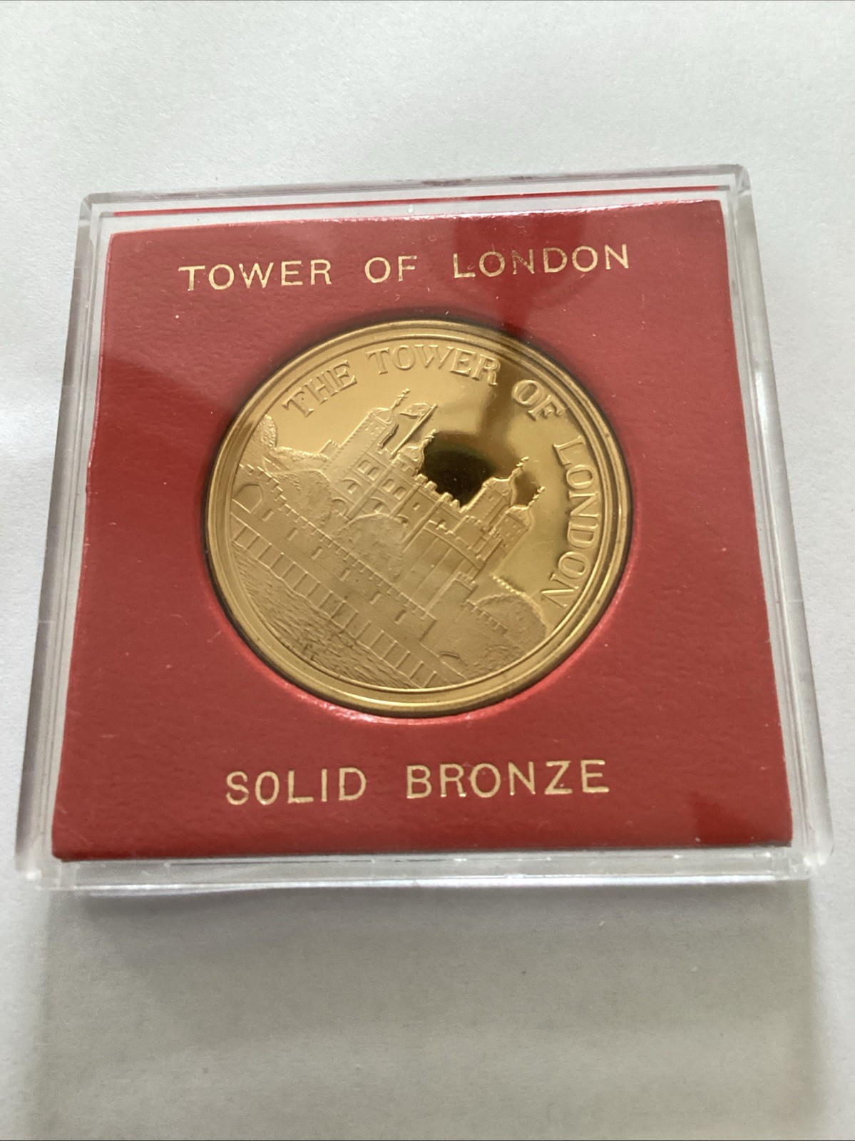 1982 Tower of London Solid Bronze Medal Uncirculated