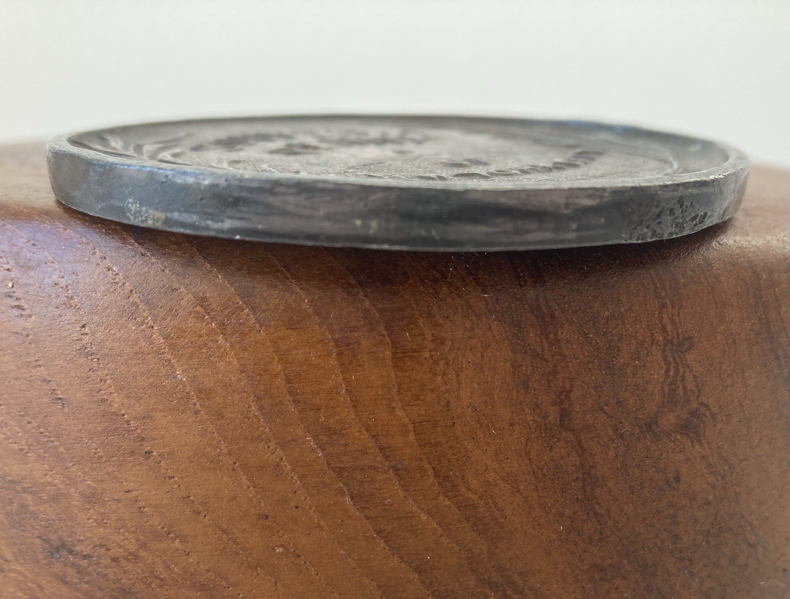 1915 New York City Large Lucky Indian Head Penny NYC Souvenir Paperweight