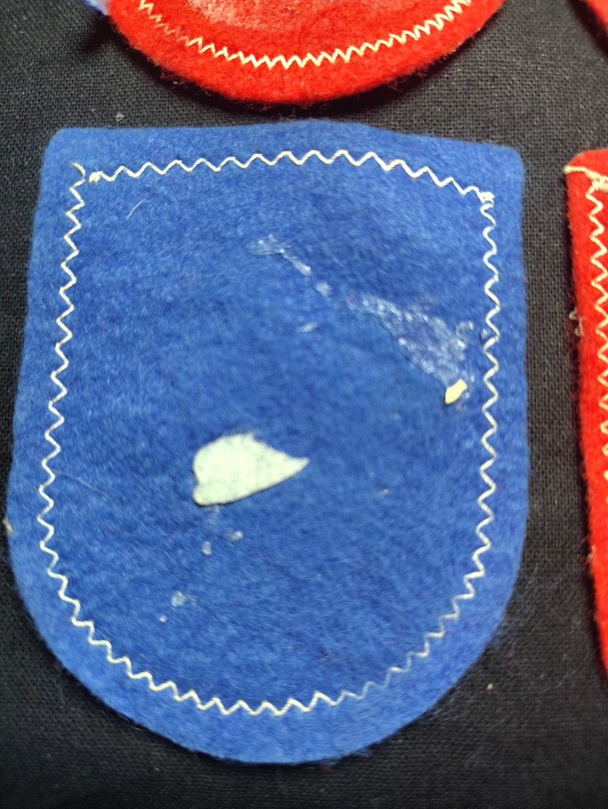 VTN Felt Patches Lot Of 6 Embroided W/ Gold Stitching Bruxelles-Venezia & More