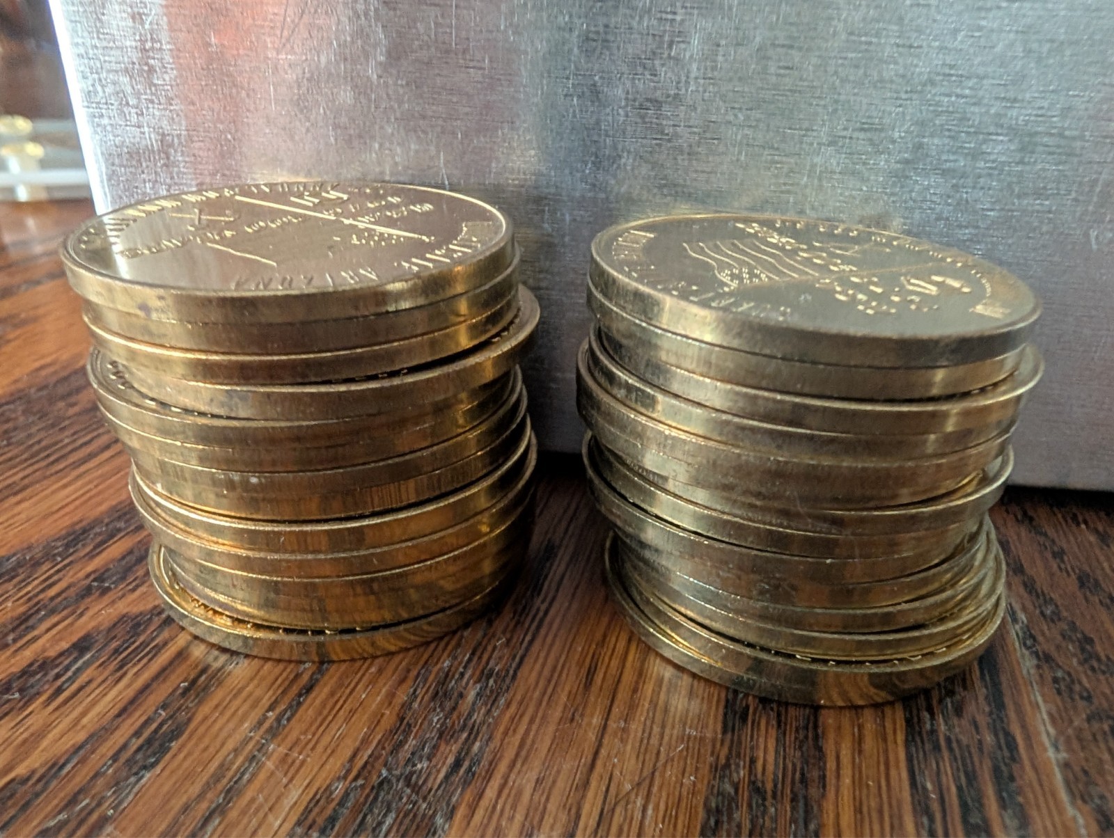 QUARTZITE ARIZONA POW WOW DOLLAR COINS