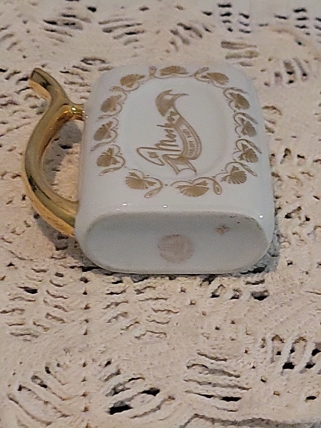 Grand Hotel MOSKVA Vintage Creamer Server Karlovy Vary, Czechoslovakia