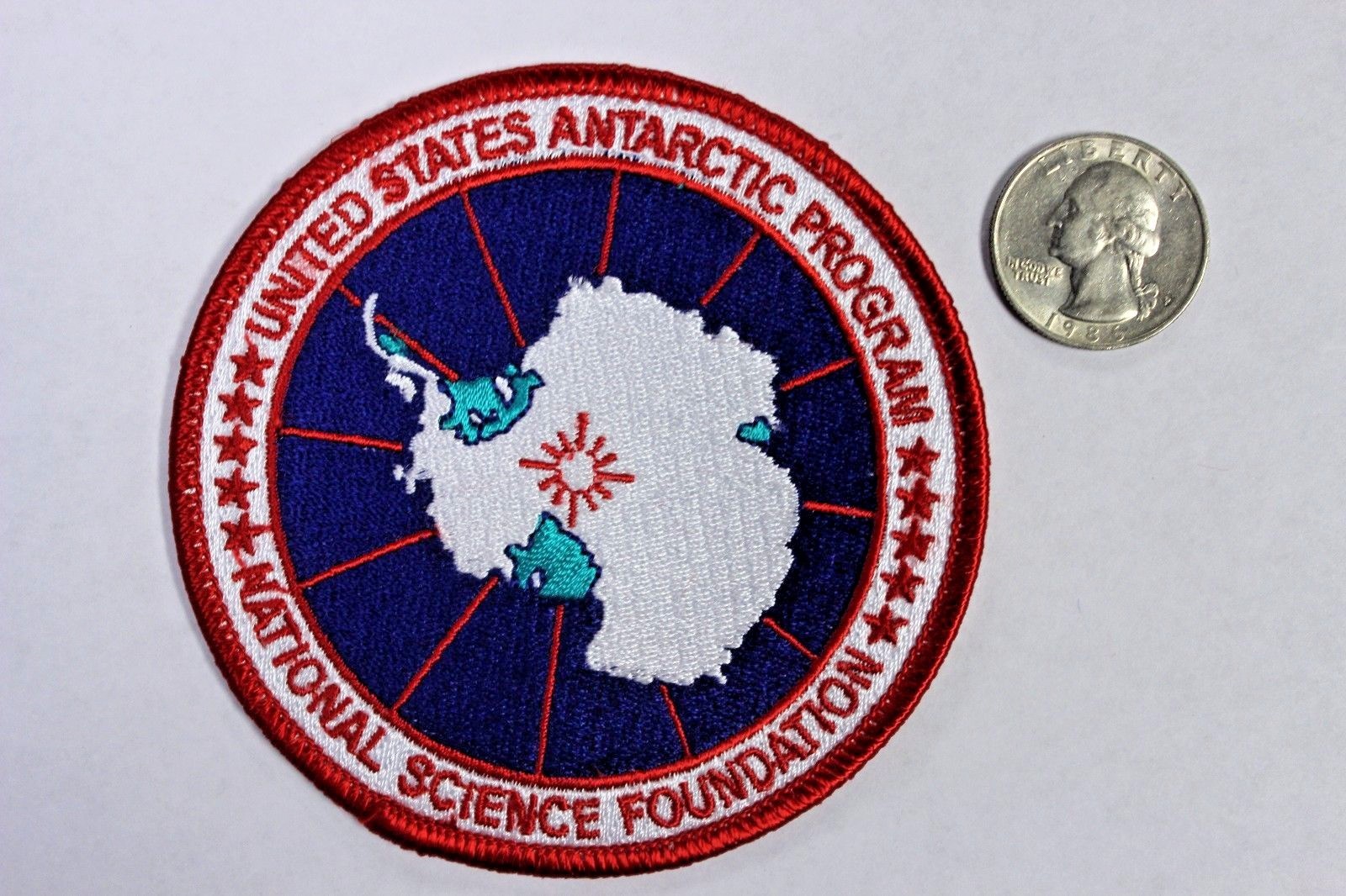 United States Antarctic Program Embroidered Patch – Antarctica Patch / NSF USAP