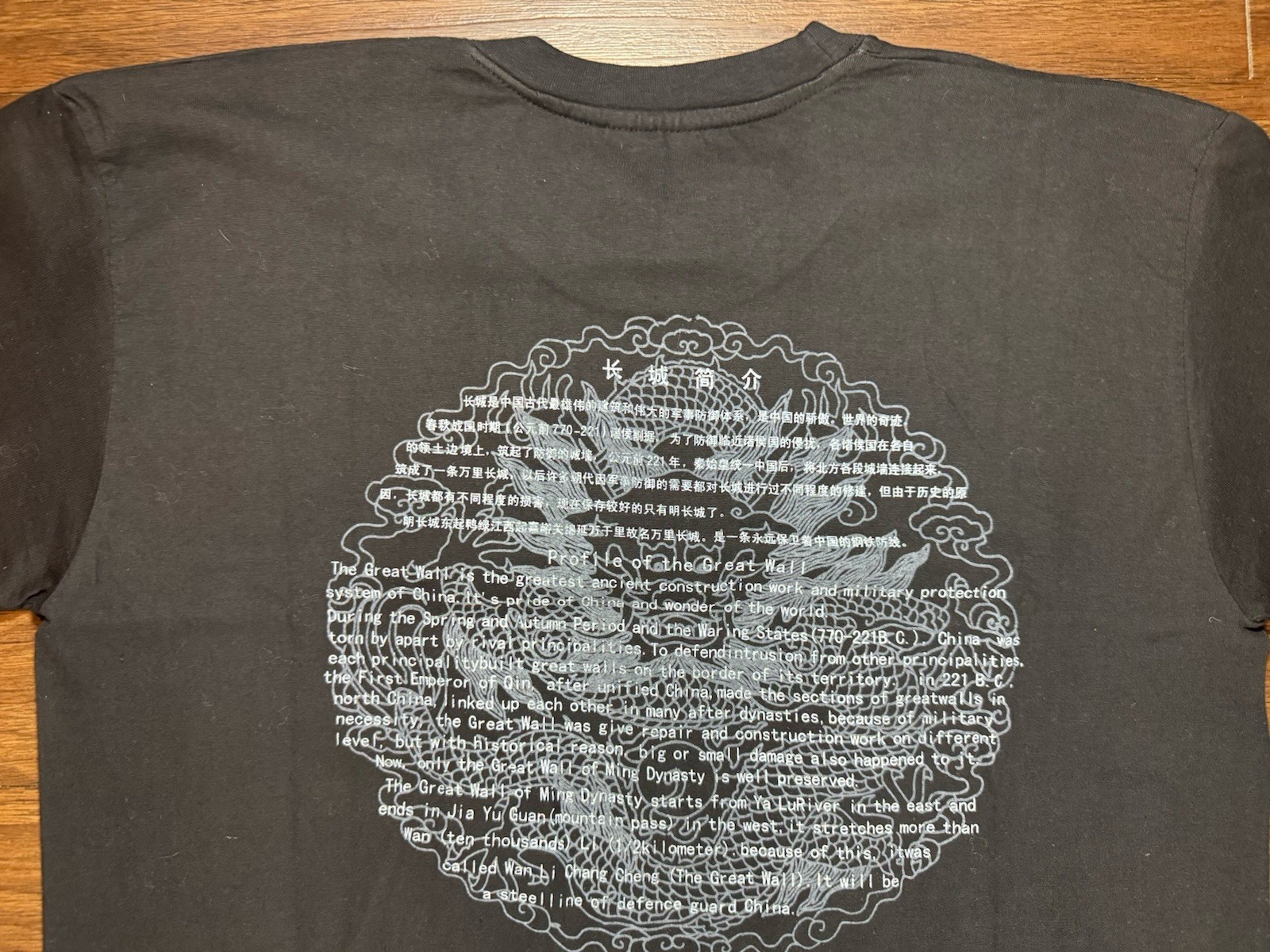 I Have Climbed The Great Wall Of China Souvenir T-shirt