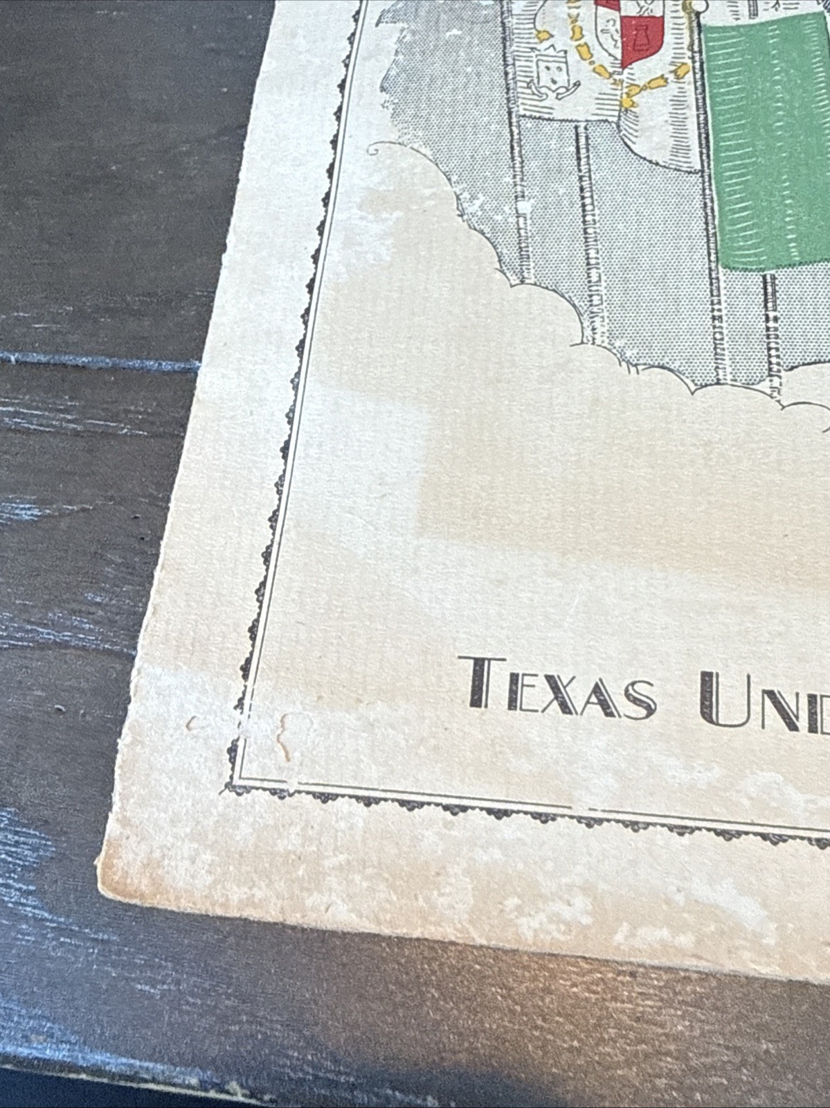 1910’s-‘20’s”Texas Under Six Flags” Brochure-The Adolphus Hotel Dallas Texas