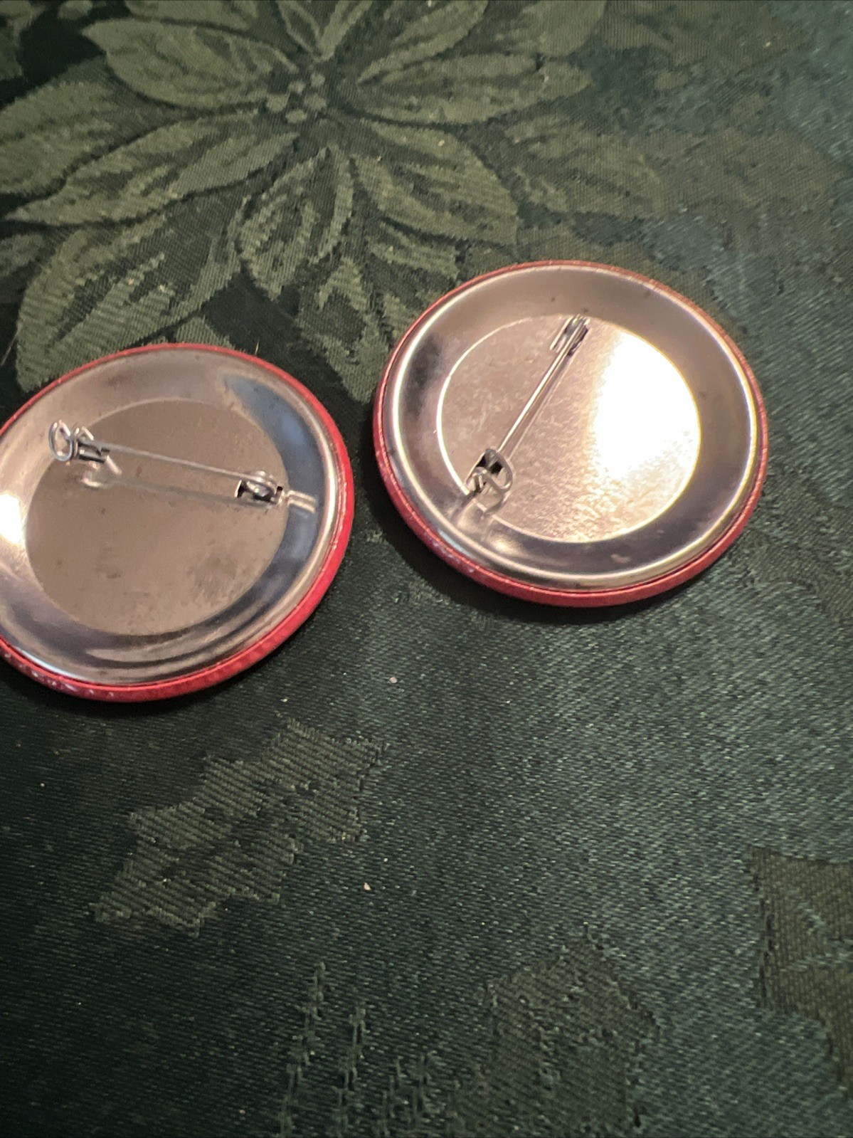 Lot Of 2 VTG PINBACKS “Yes There Really Is A Kalamazoo”