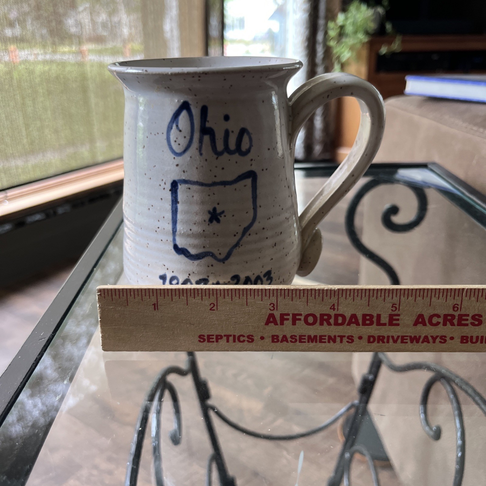 NEW OHIO Bicentennial 1803-2003 Sovenir Mug Cup