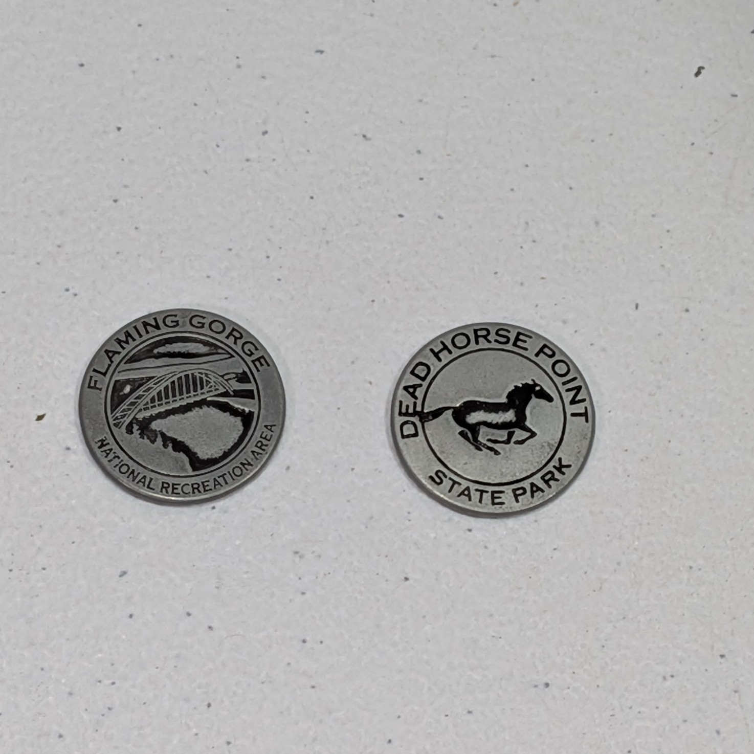America’s National Parks Collectible Token Album Souvenir Lot 10 Tokens US