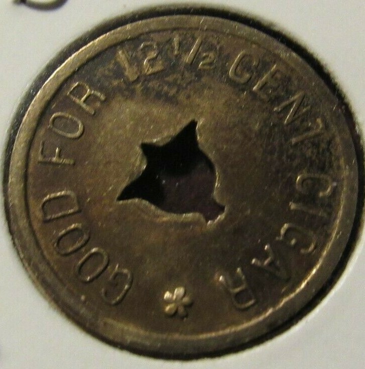 Vintage Hemenway & Moser Co. Odgen, UT 12-1/2c Trade Token – Utah Bell