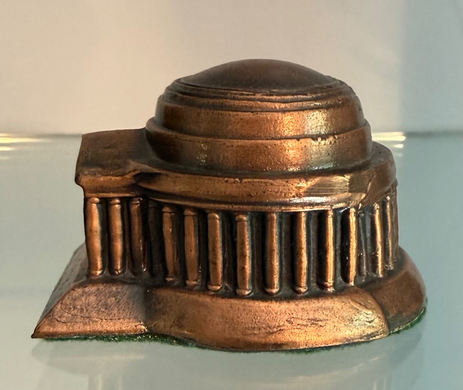 Vintage Jefferson Memorial Washington D.C. Souvenir Metal Building