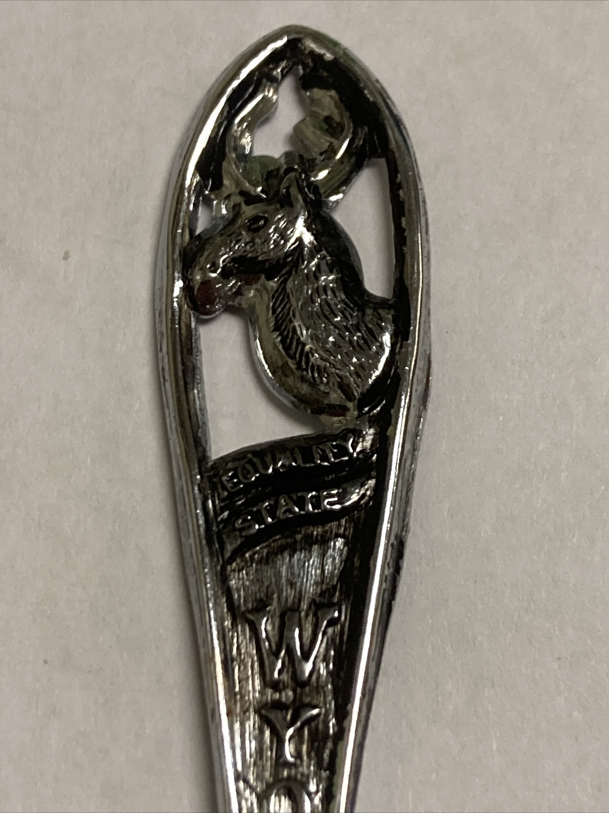 Wyoming Vintage Souvenir Spoon Collectible