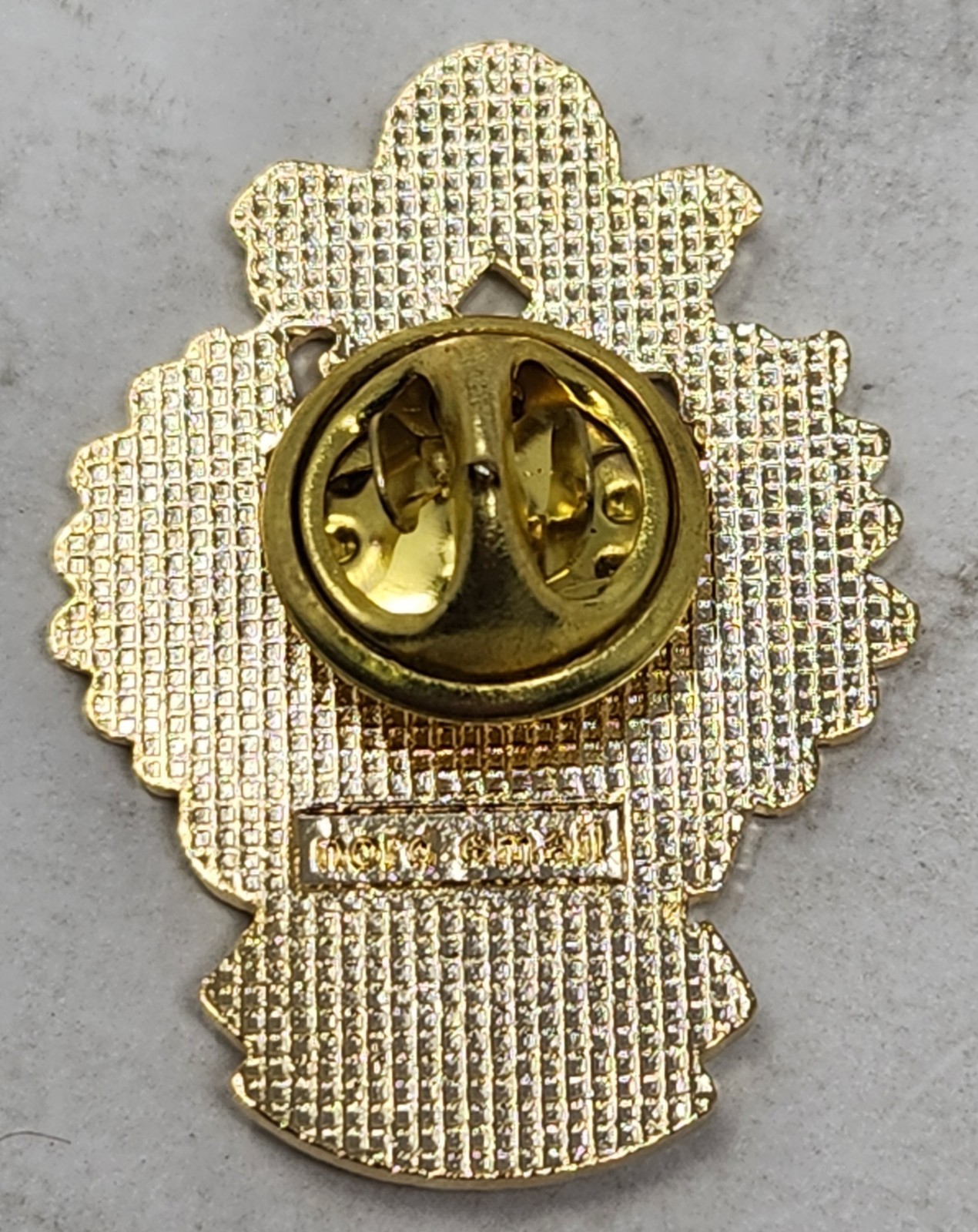 Vintage Nord Email Austria Double Headed Eagle Enamel Crest Lapel Hat Pin Badge